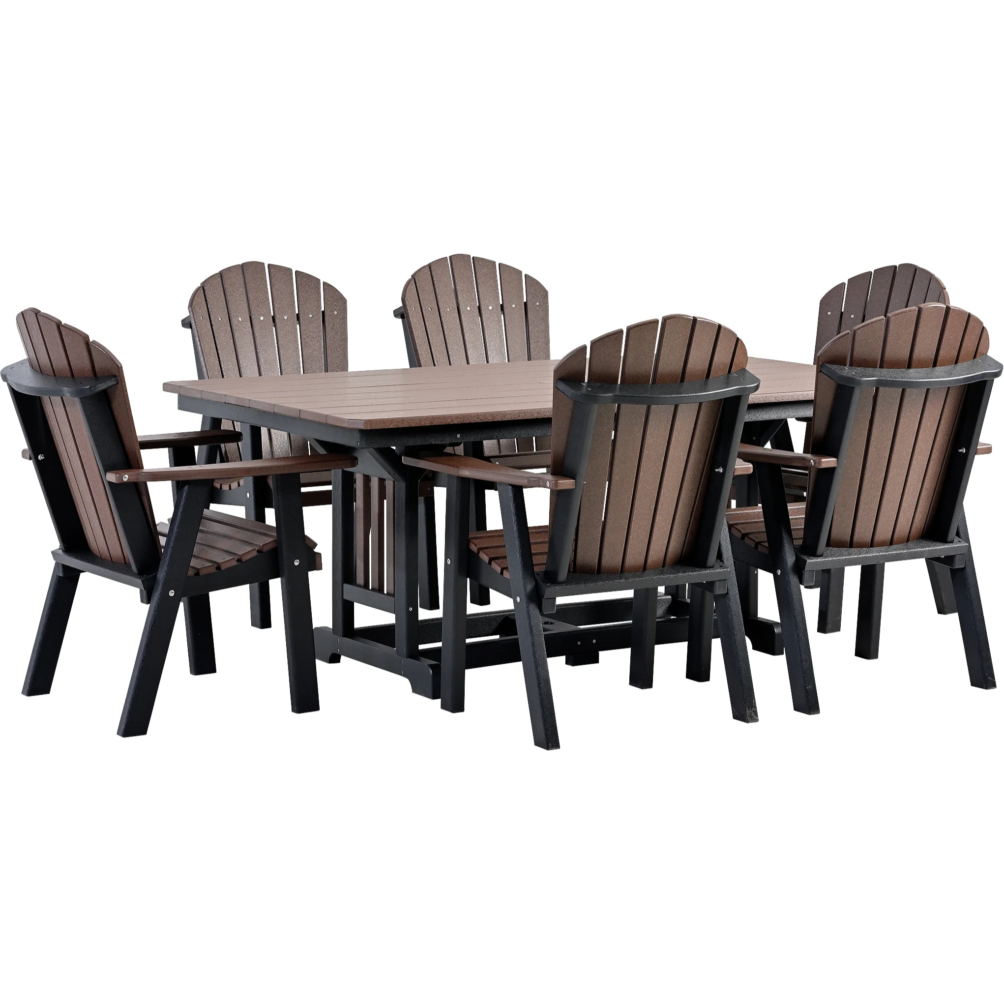 QW Amish Adirondack 7pc Dining Set - Image 2