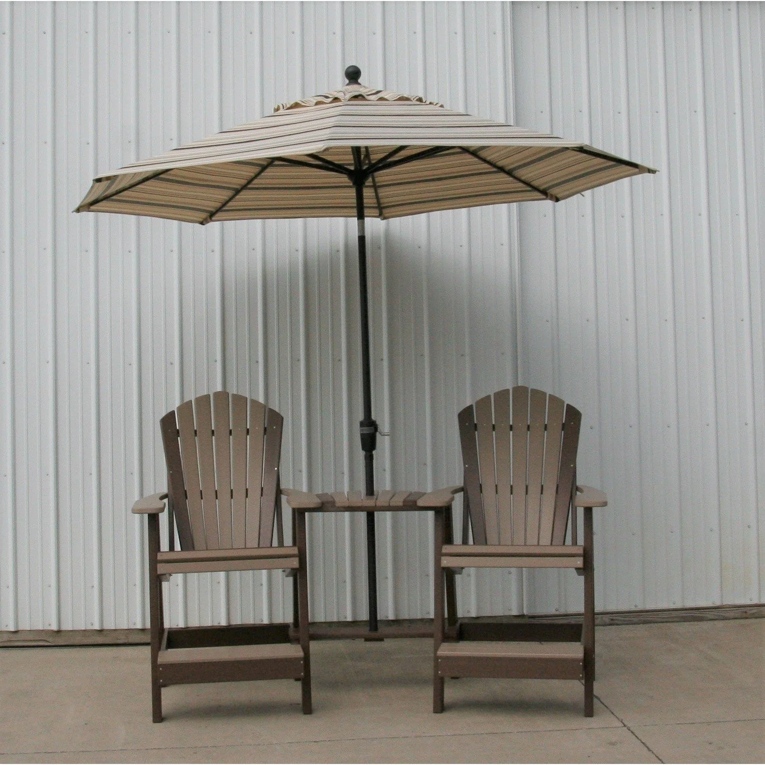 QW Amish Adirondack Balcony Chair - Image 3