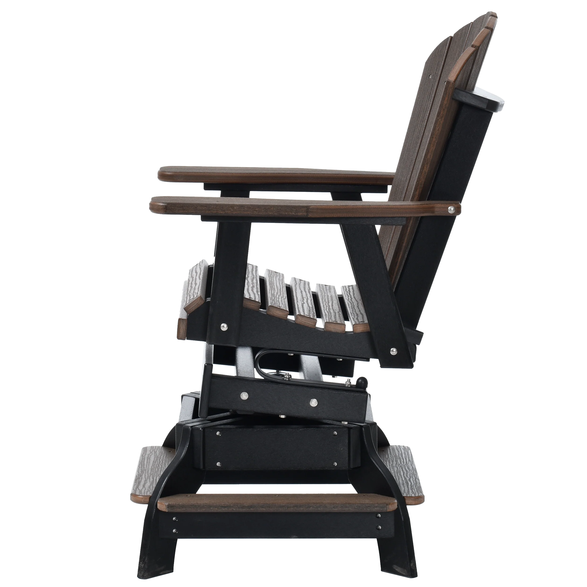 QW Amish Adirondack Swivel Counter Chair w/ Spring - Image 3