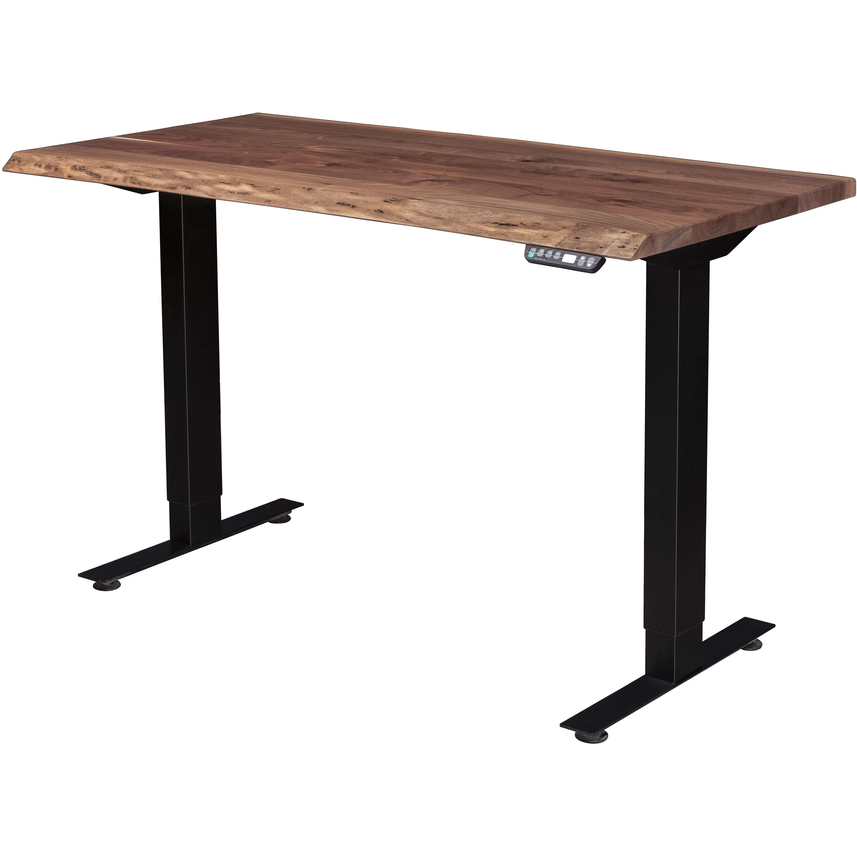 QW Amish Adona Live Edge Adjustable Standing Desk - Image 3