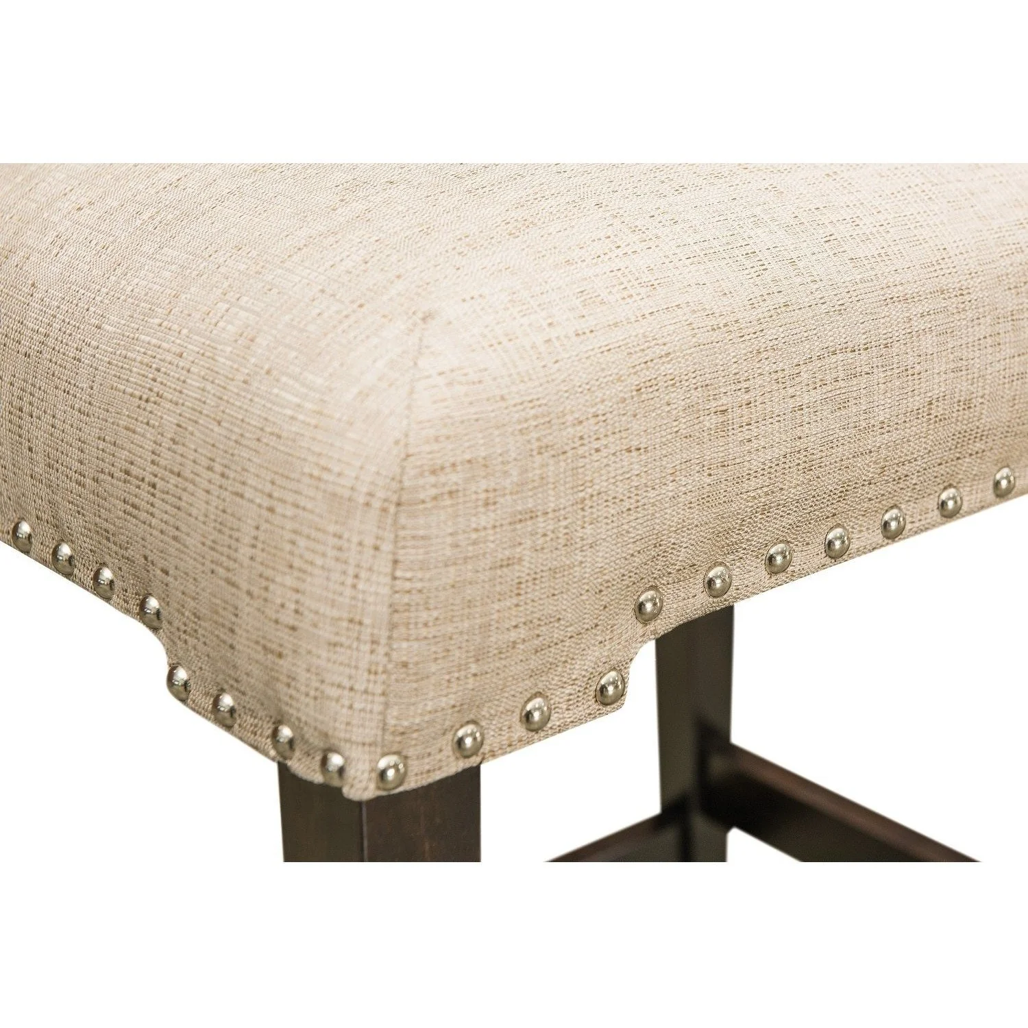 QW Amish Allerton Stool with Padded Seat - Image 2