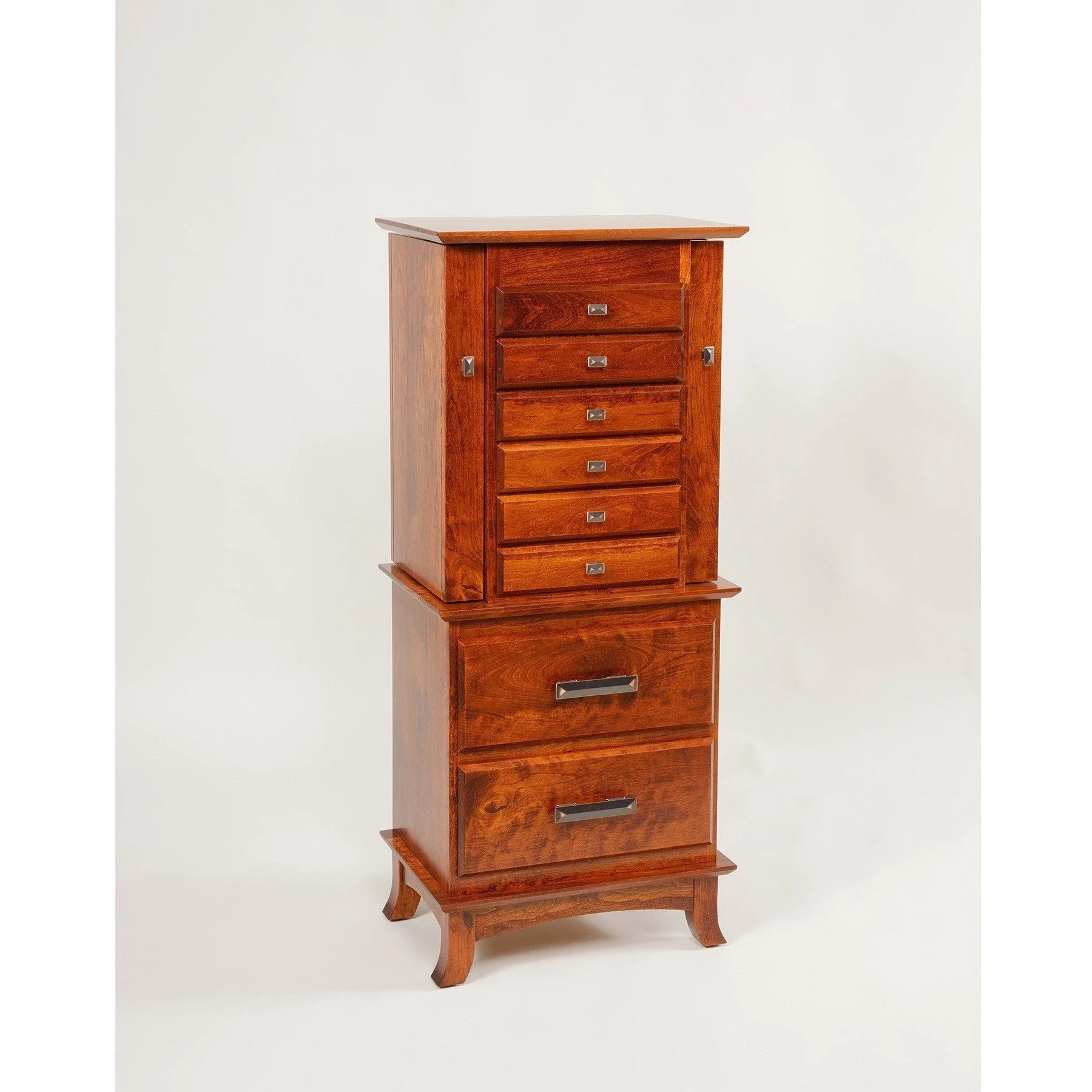QW Amish Split Shaker Jewelry Armoire - Image 3