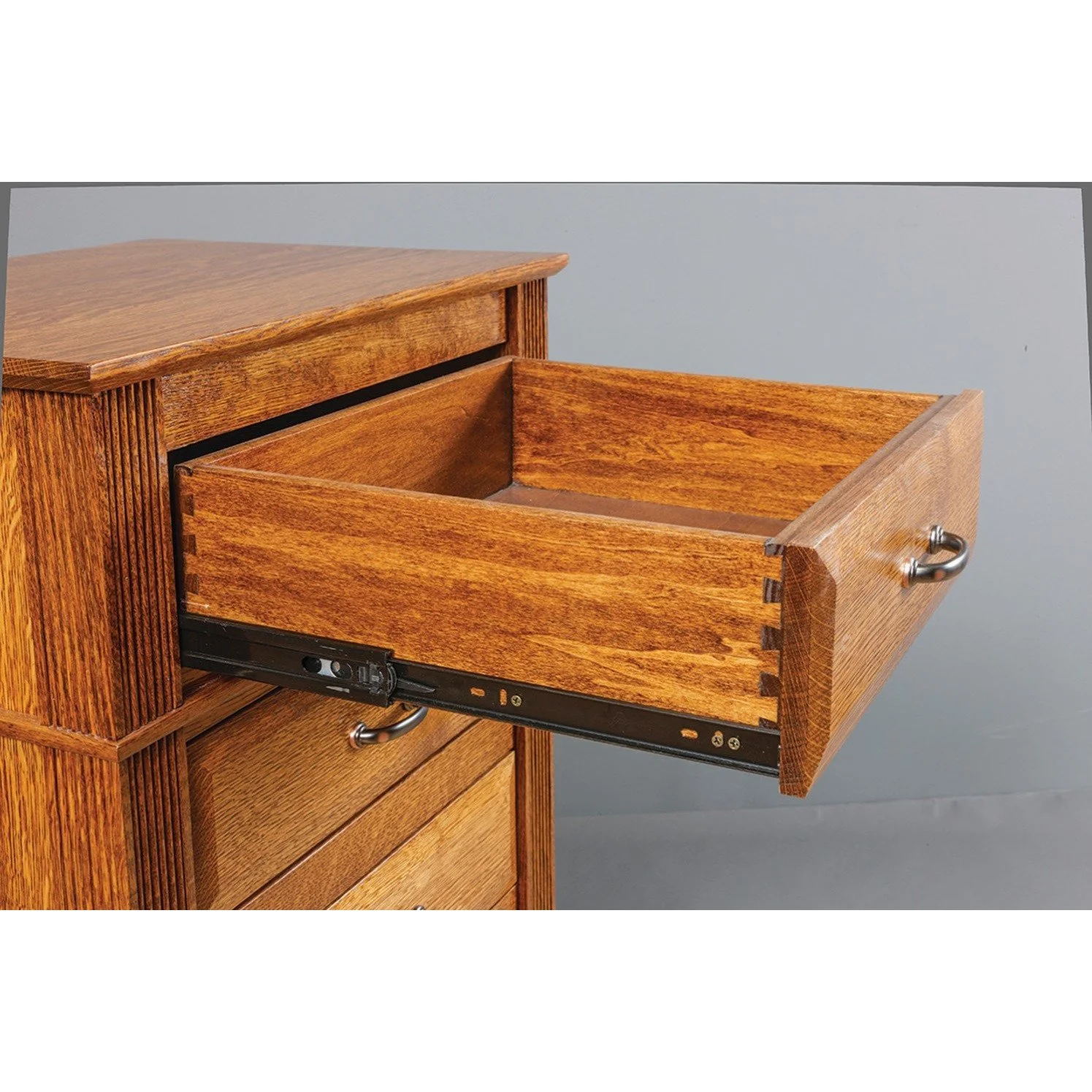 QW Amish Anaheim 1 Drawer, 2 Door Nightstand - Image 2
