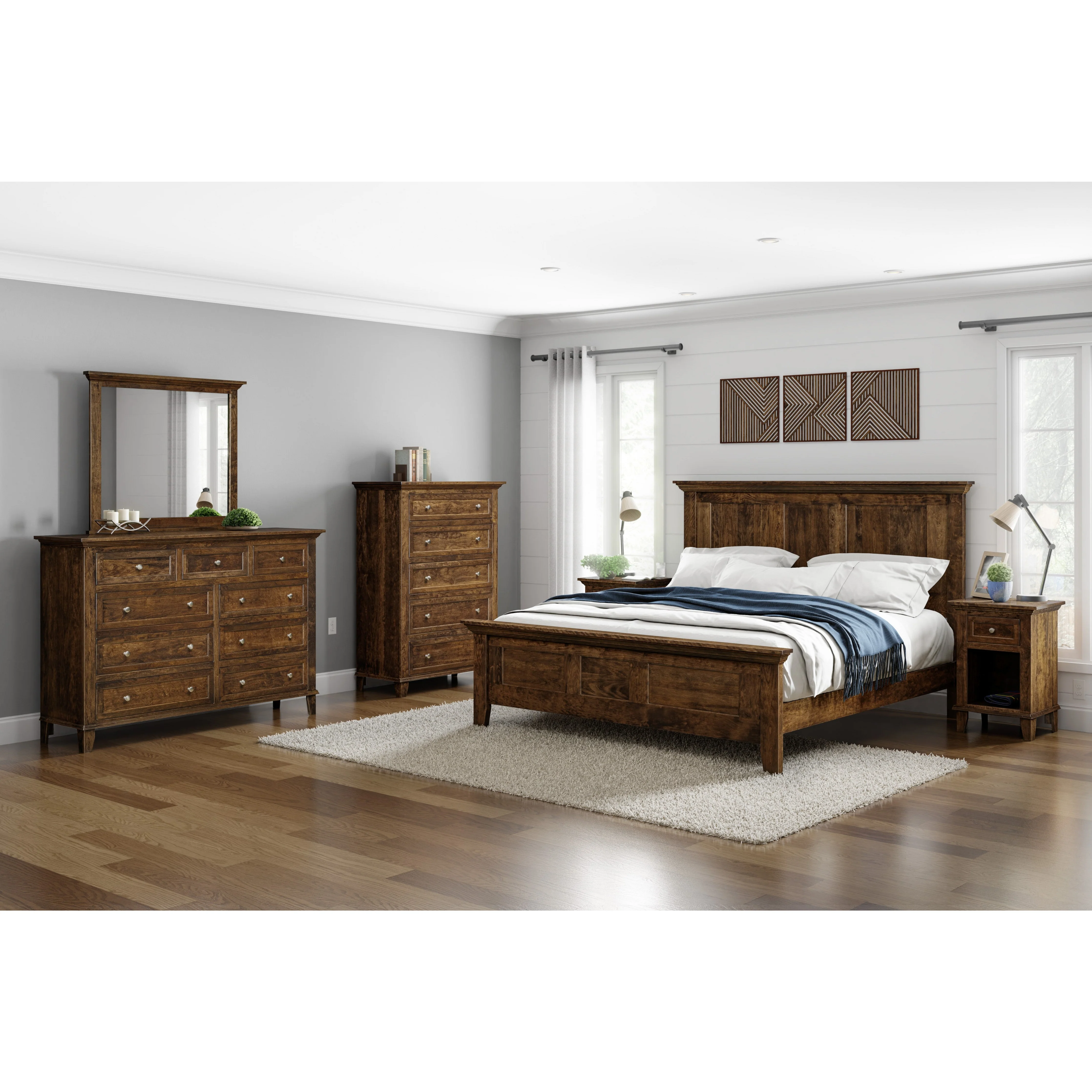 QW Amish Arlington 1 Drawer Nightstand - Image 2