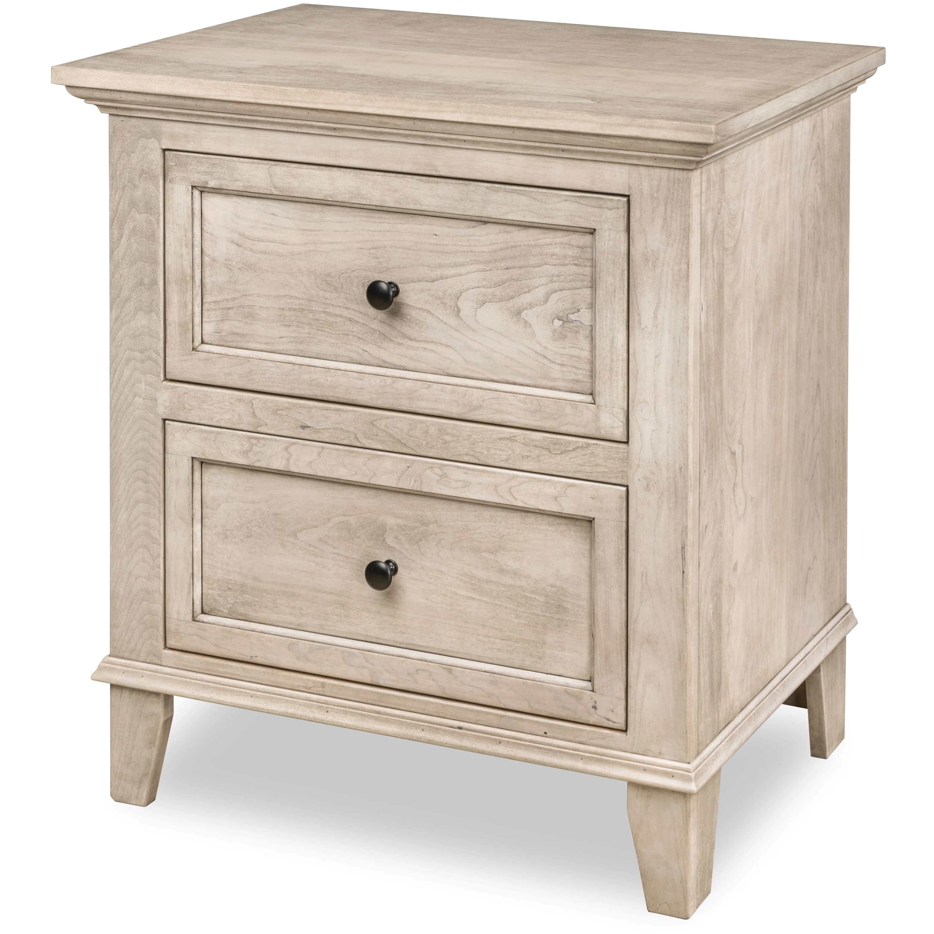 QW Amish Arlington 2 Drawer Nightstand
