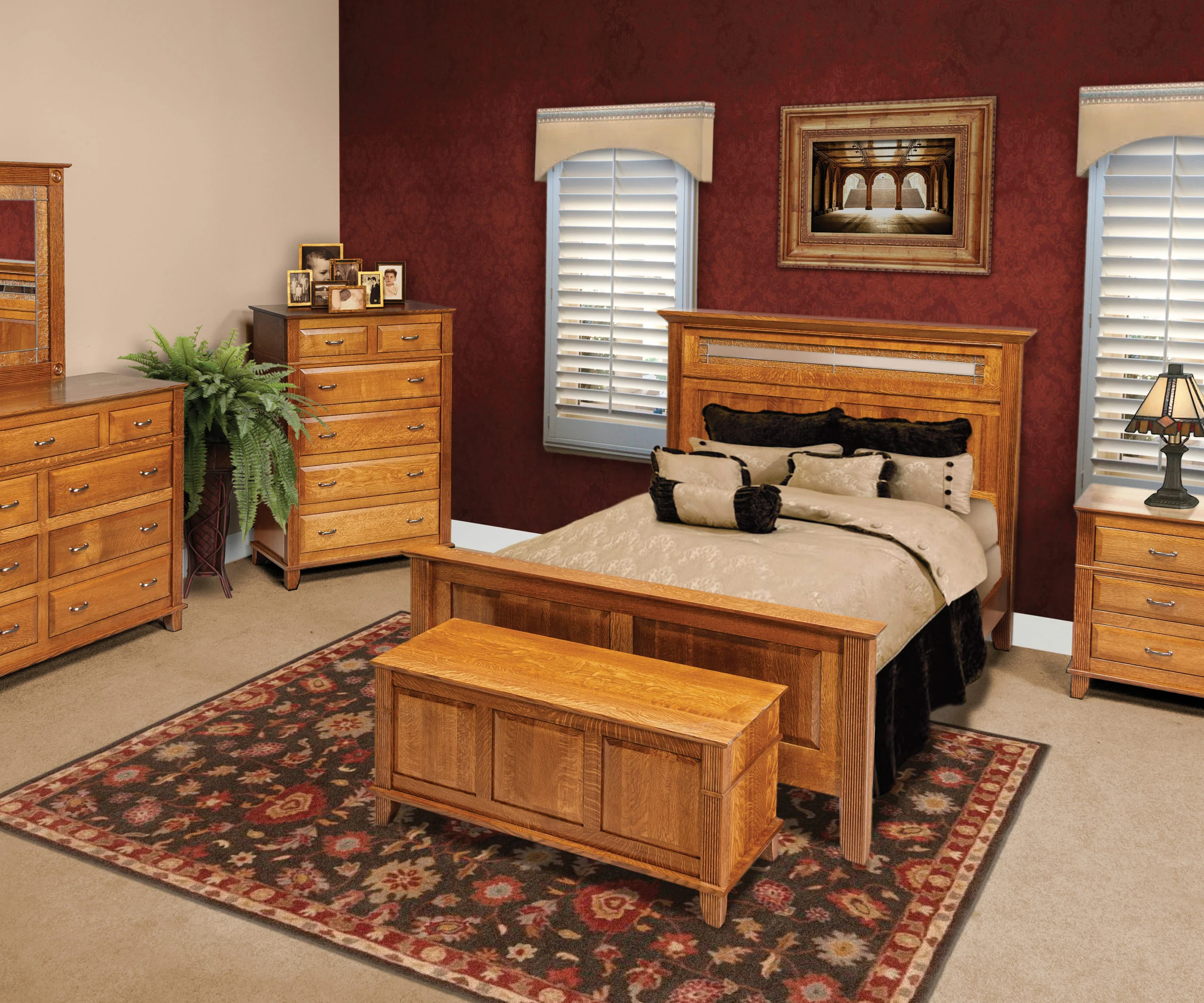 QW Amish Anaheim Chest of Drawers - Image 4