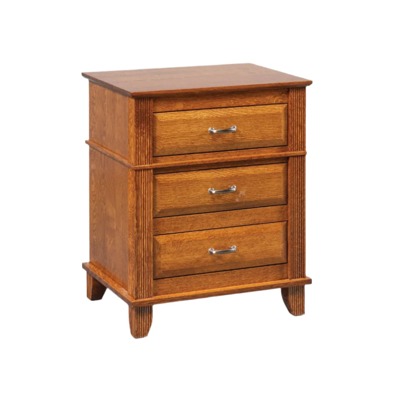 QW Amish Anaheim 3 Drawer Nightstand
