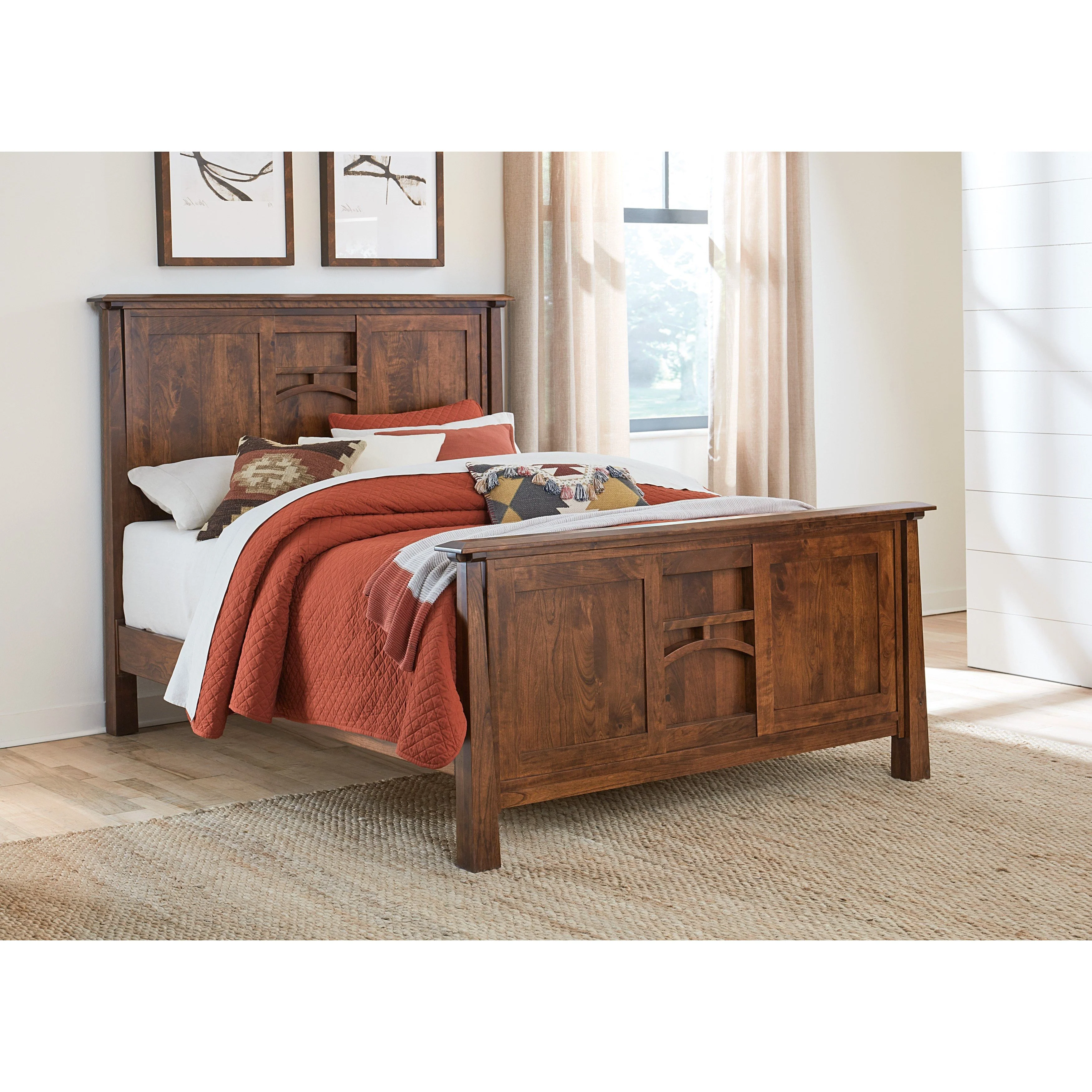 QW Amish Artesa Bed - Image 2