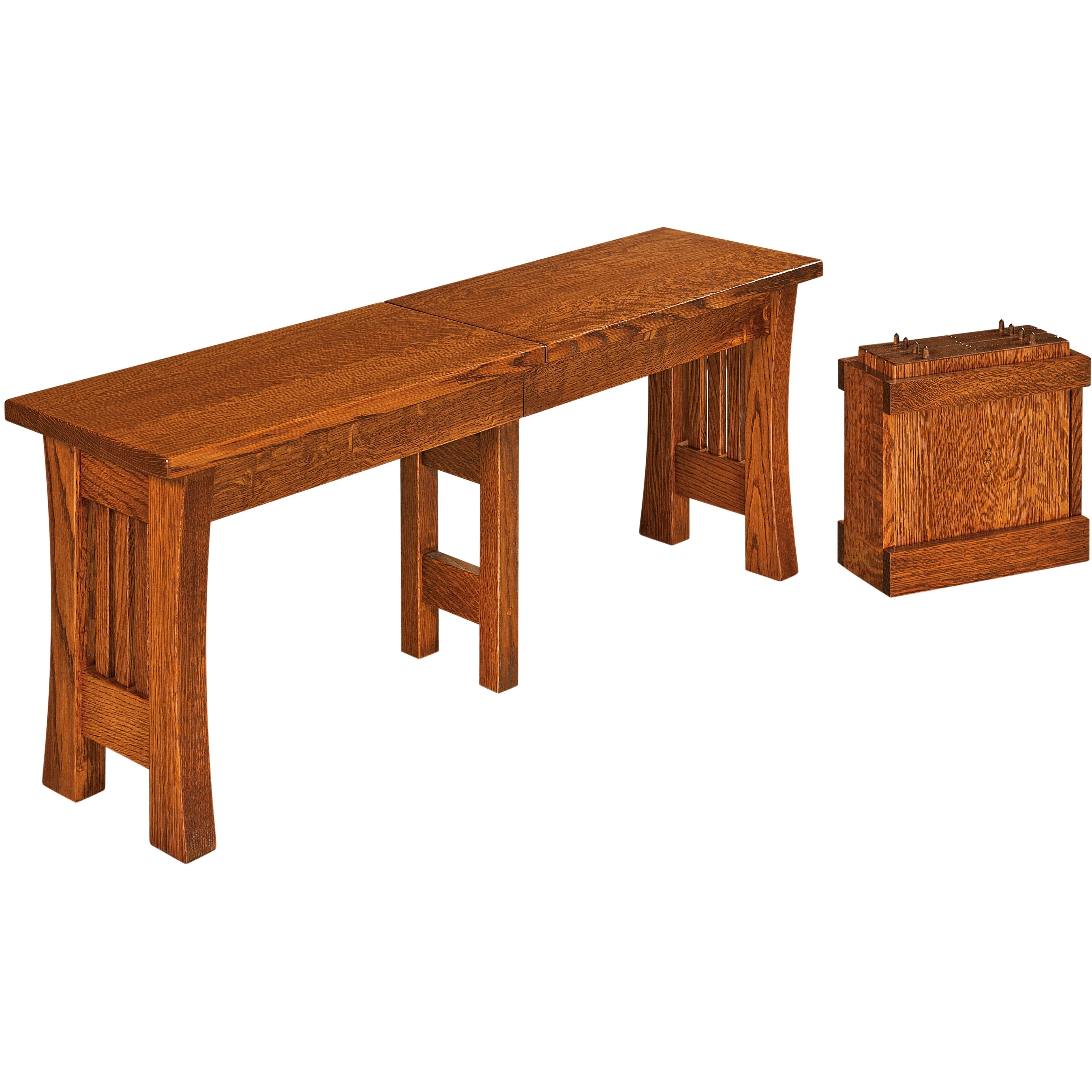 QW Amish Arts and Crafts Bench (select your size)