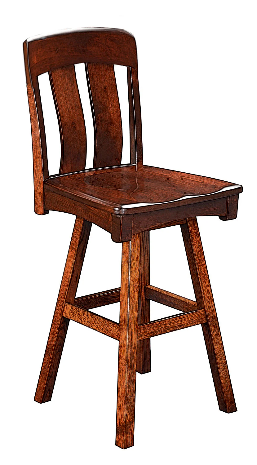 QW Amish Ashley Swivel Bar Chair - Image 2