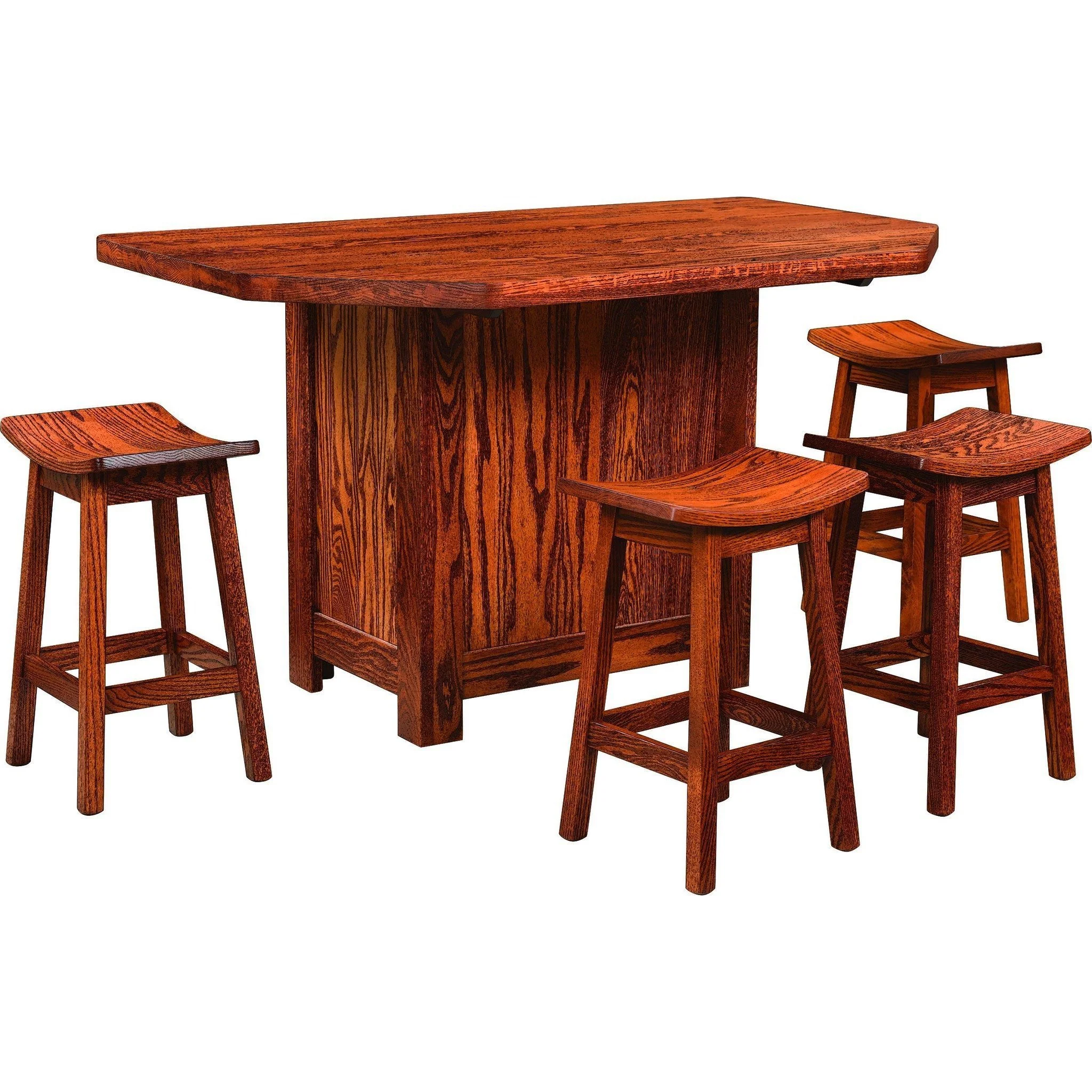 QW Amish Athens Stool - Image 3