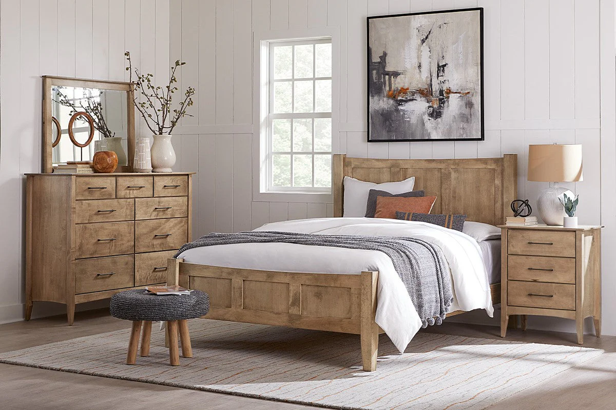 QW Amish Atlantic 3 Drawer Large Nightstand - Image 2