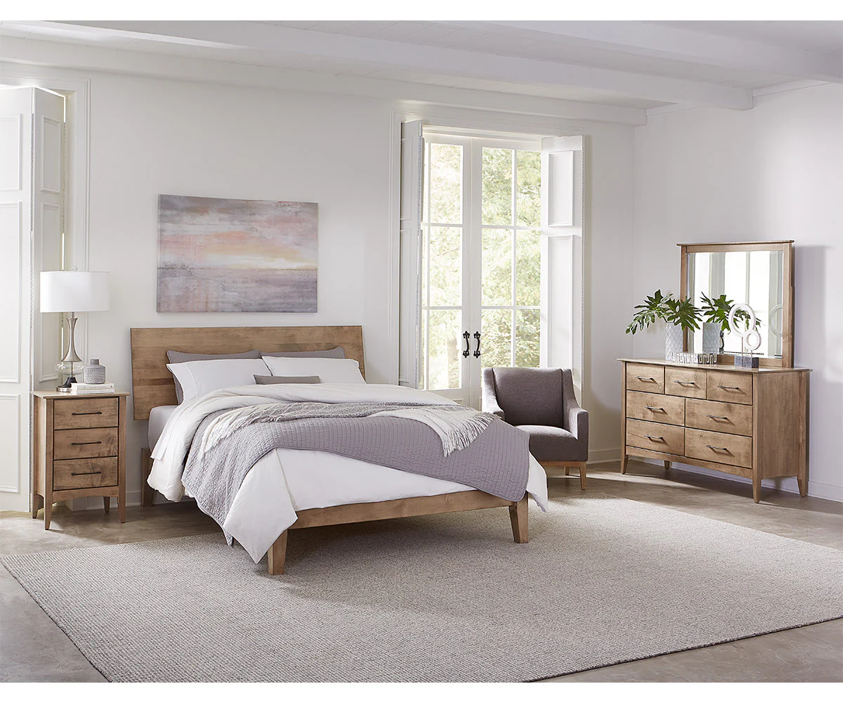 QW Amish Atlantic 9 Drawer Dresser w/ Optional Mirror - Image 2