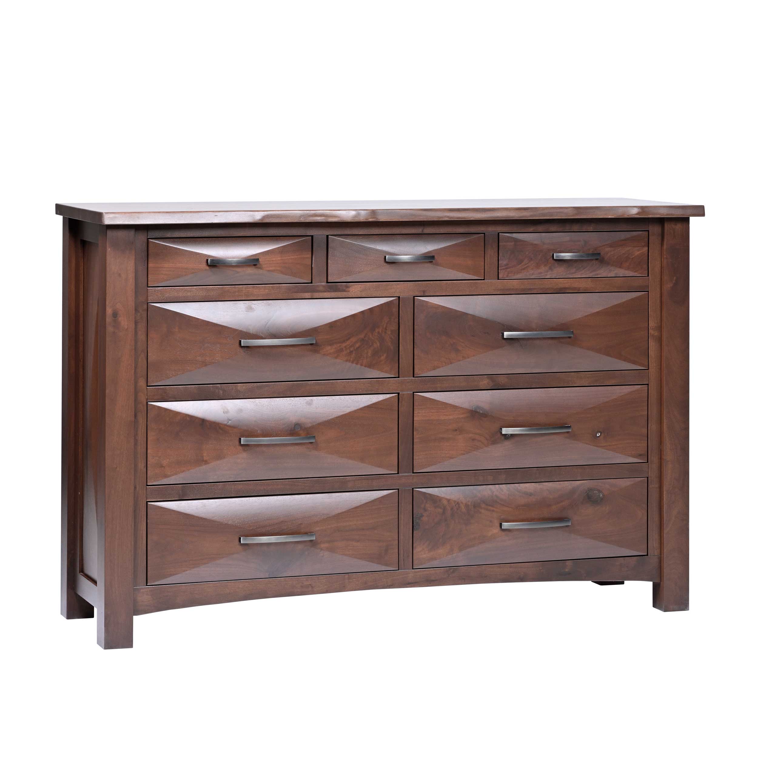 QW Amish Atley Live Edge Dresser w/ Optional Mirror - Image 12