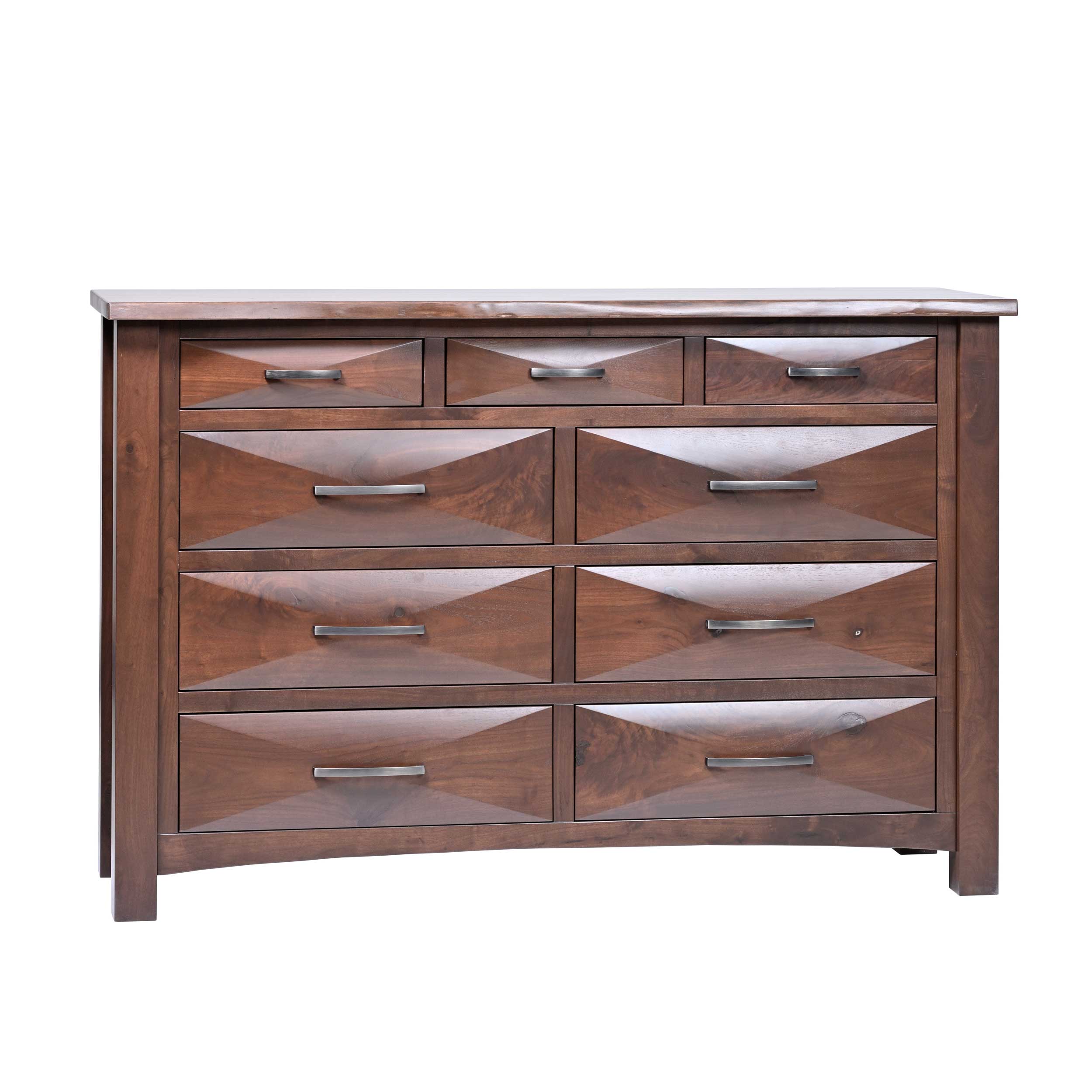 QW Amish Atley Live Edge Dresser w/ Optional Mirror - Image 13