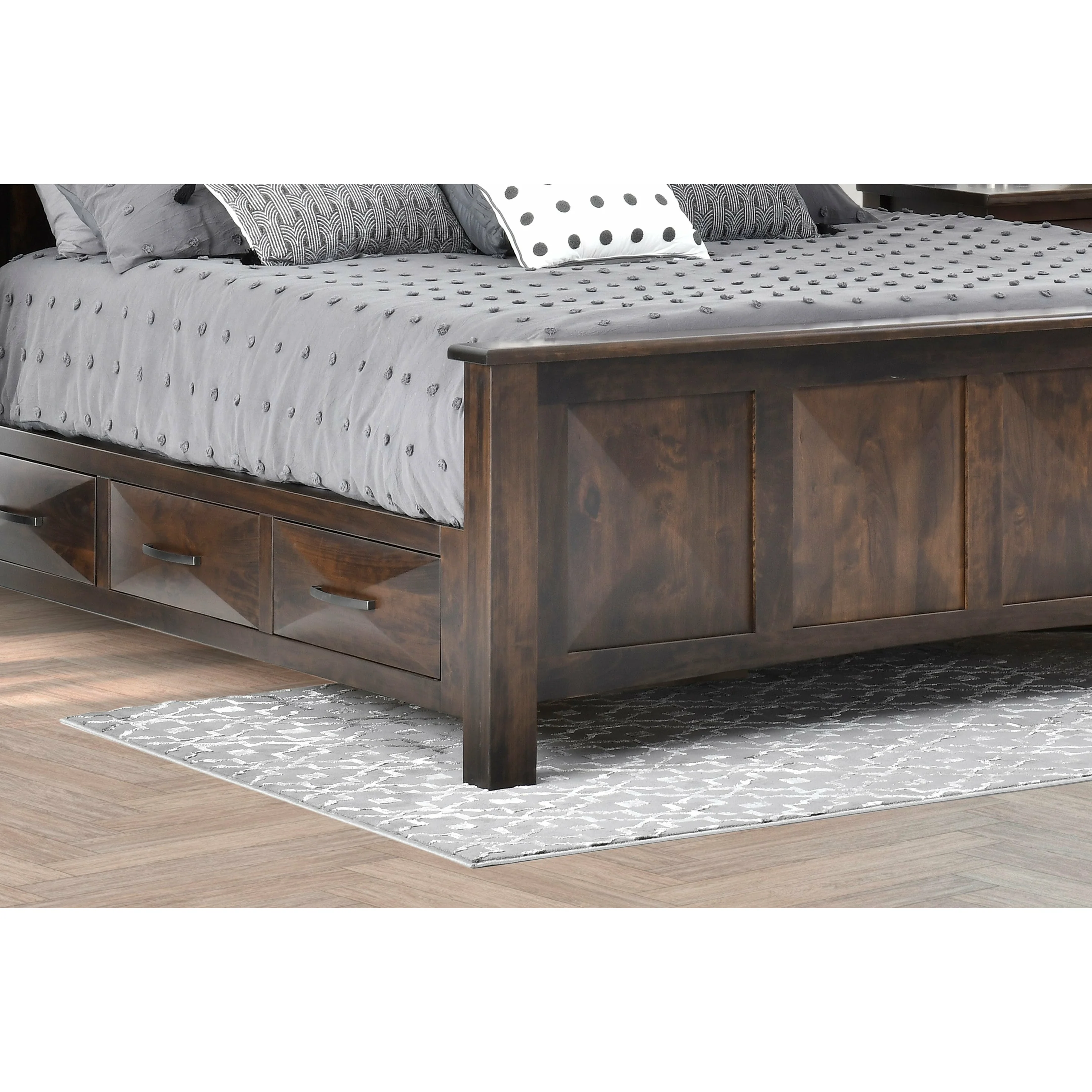 QW Amish Atley Storage Bed - Image 3