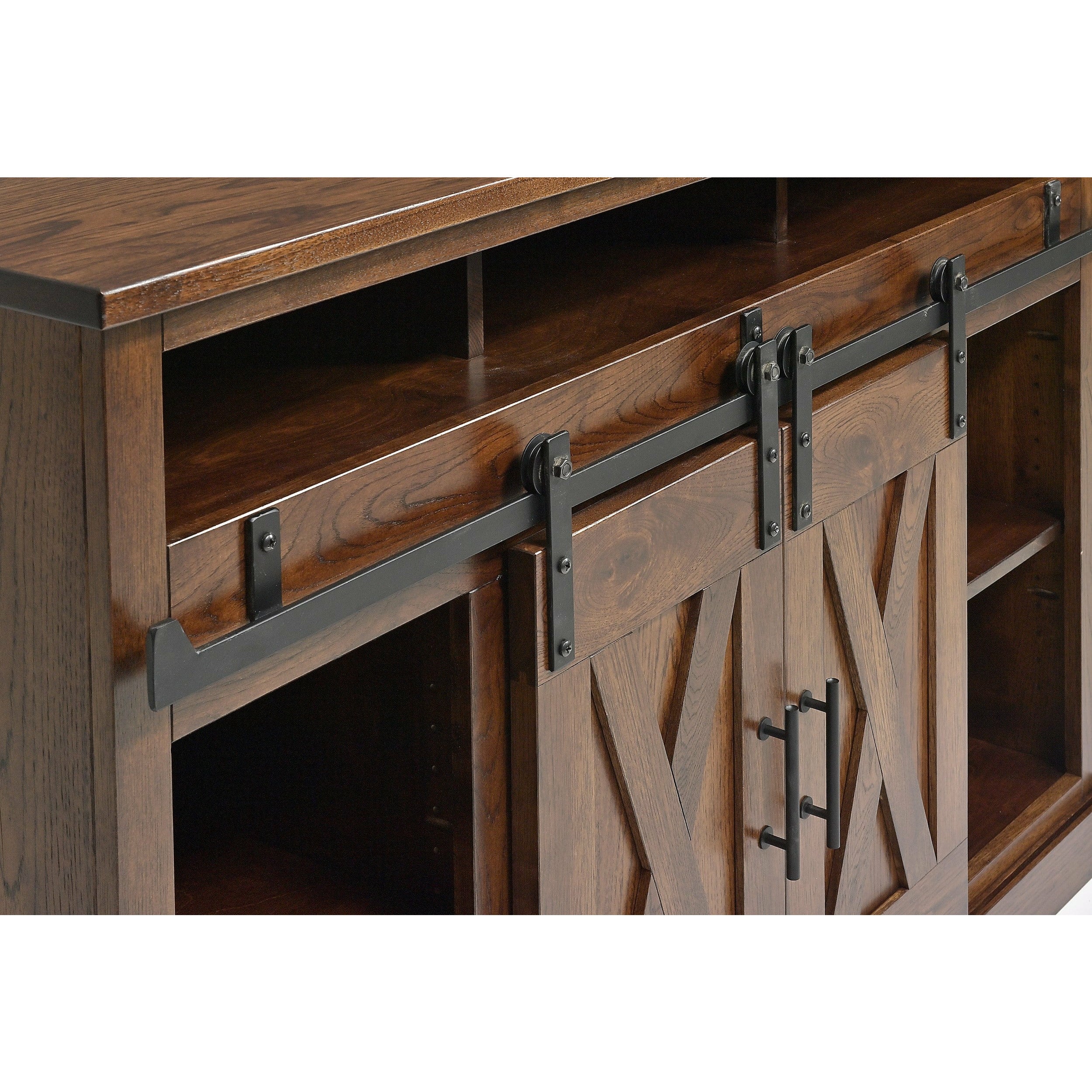 QW Amish Barn Door 56" TV Stand - Image 3