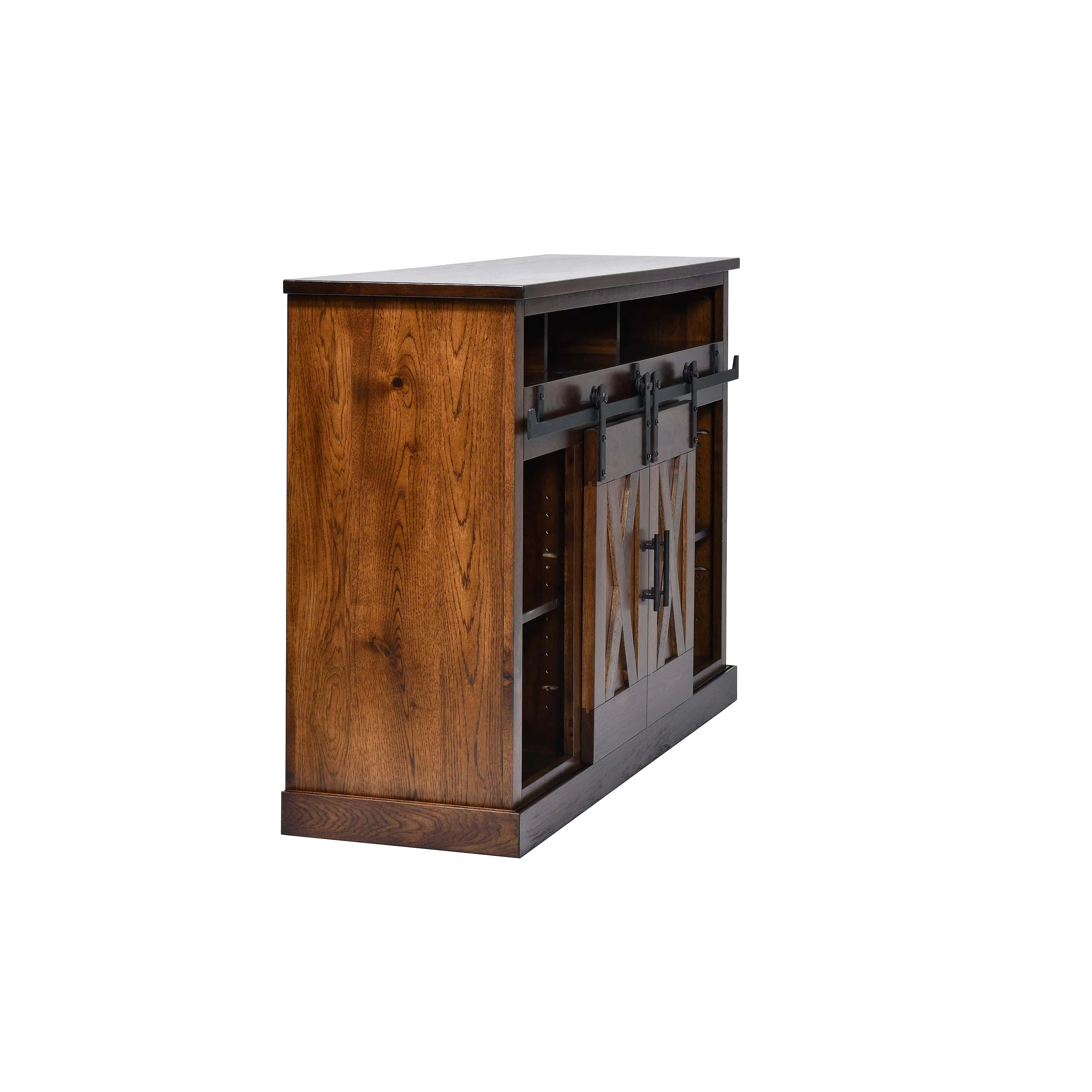 QW Amish Barn Door 56" TV Stand - Image 6