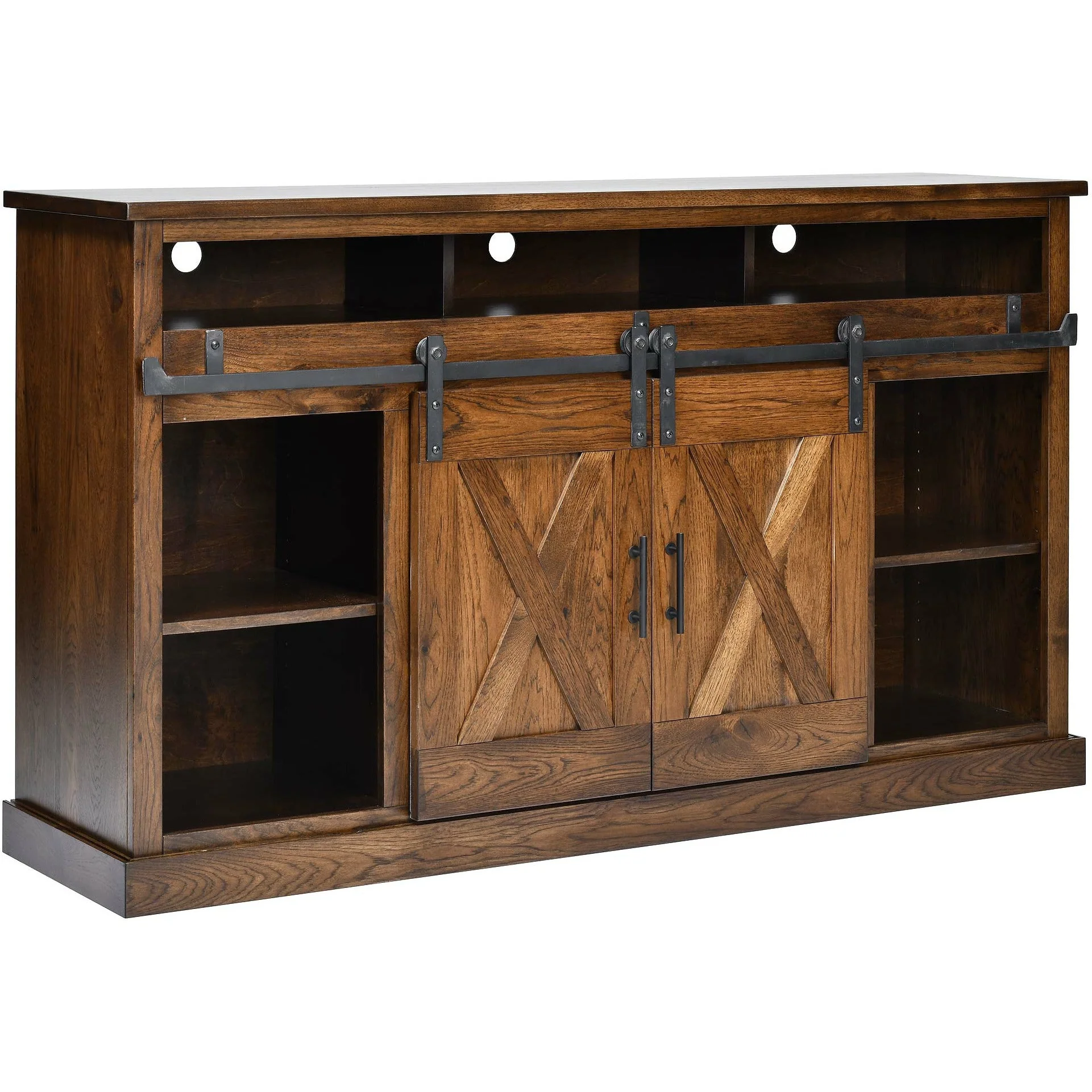 QW Amish Barn Door 66" TV Stand - Image 2