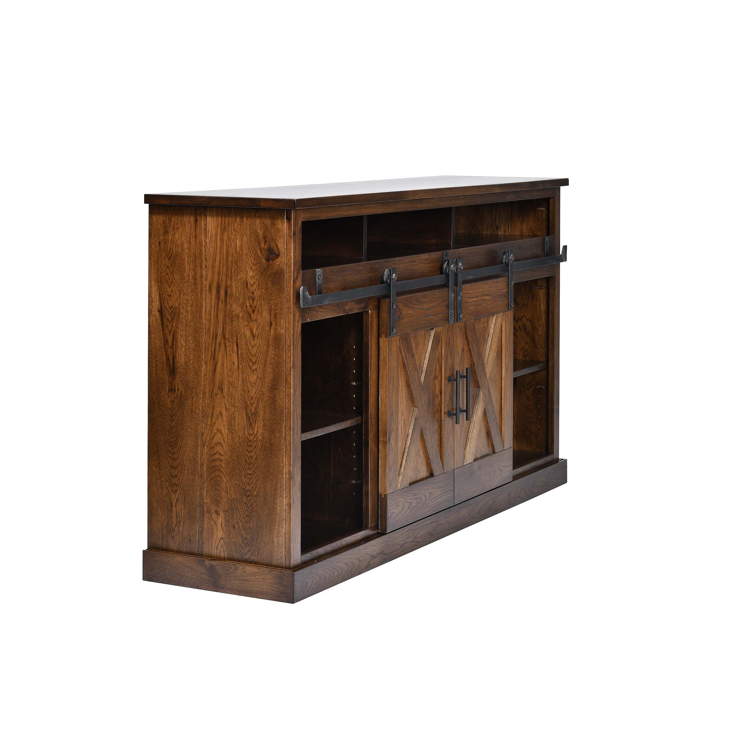 QW Amish Barn Door 66" TV Stand - Image 8