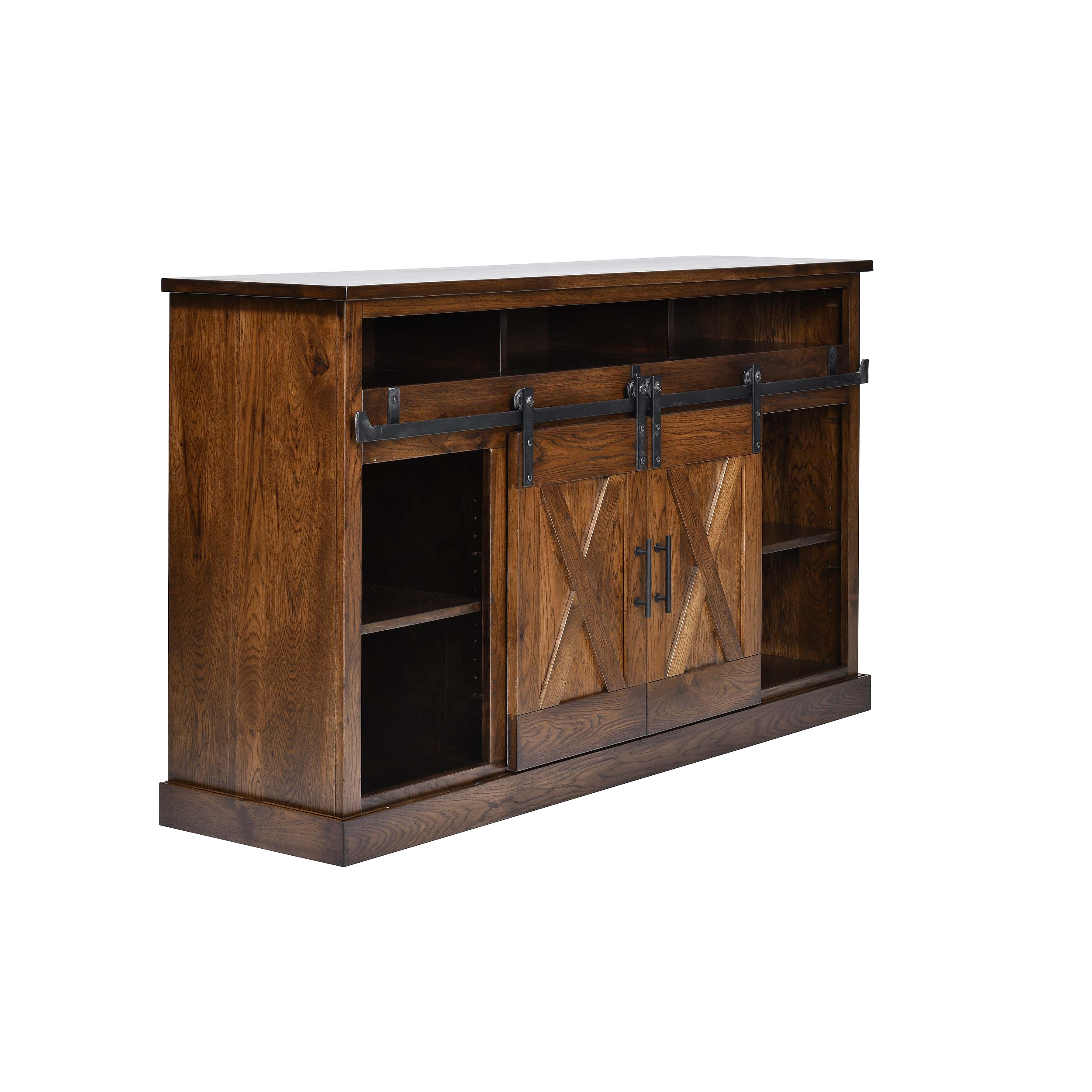 QW Amish Barn Door 66" TV Stand - Image 9