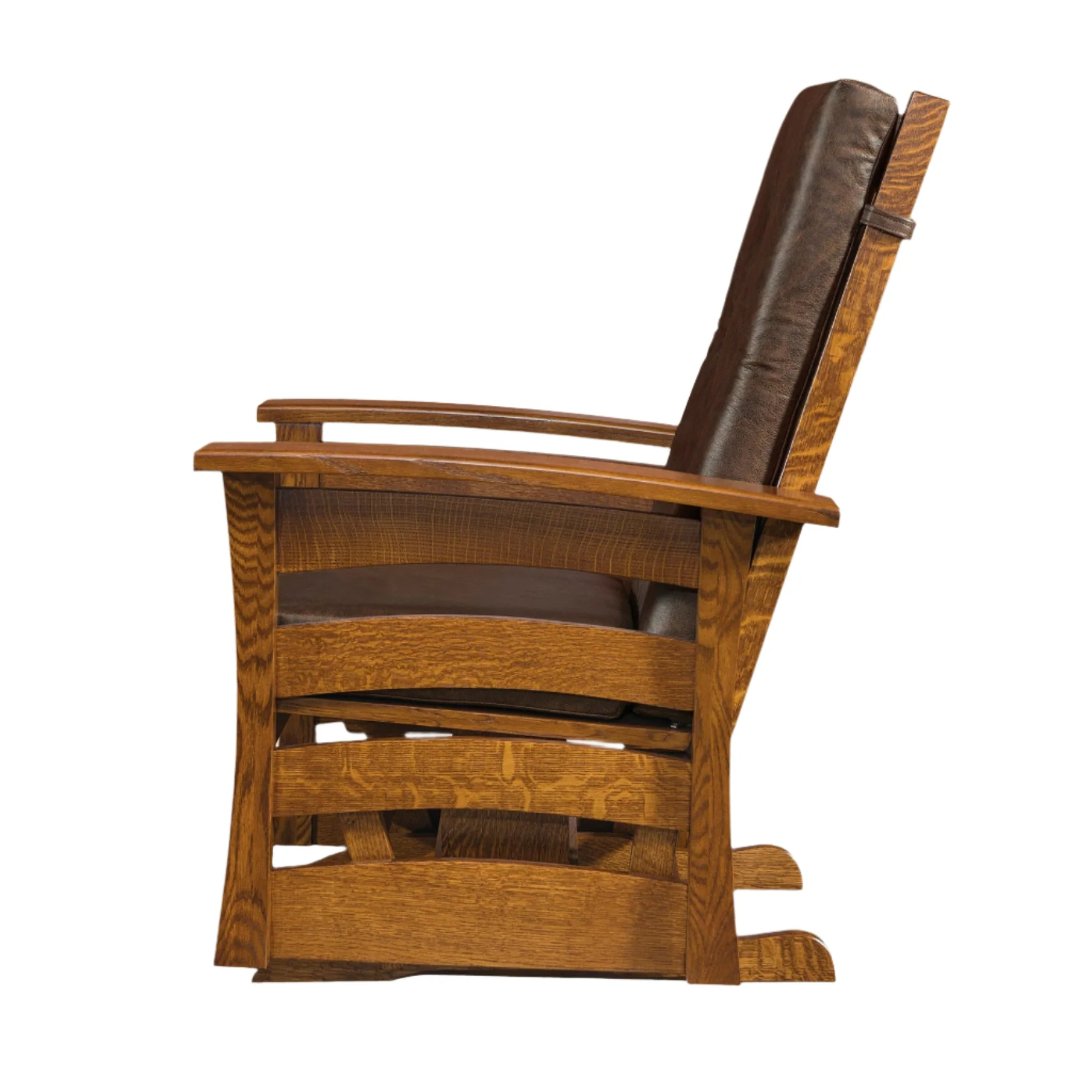 QW Amish Barrington Glider and Ottoman - Image 3
