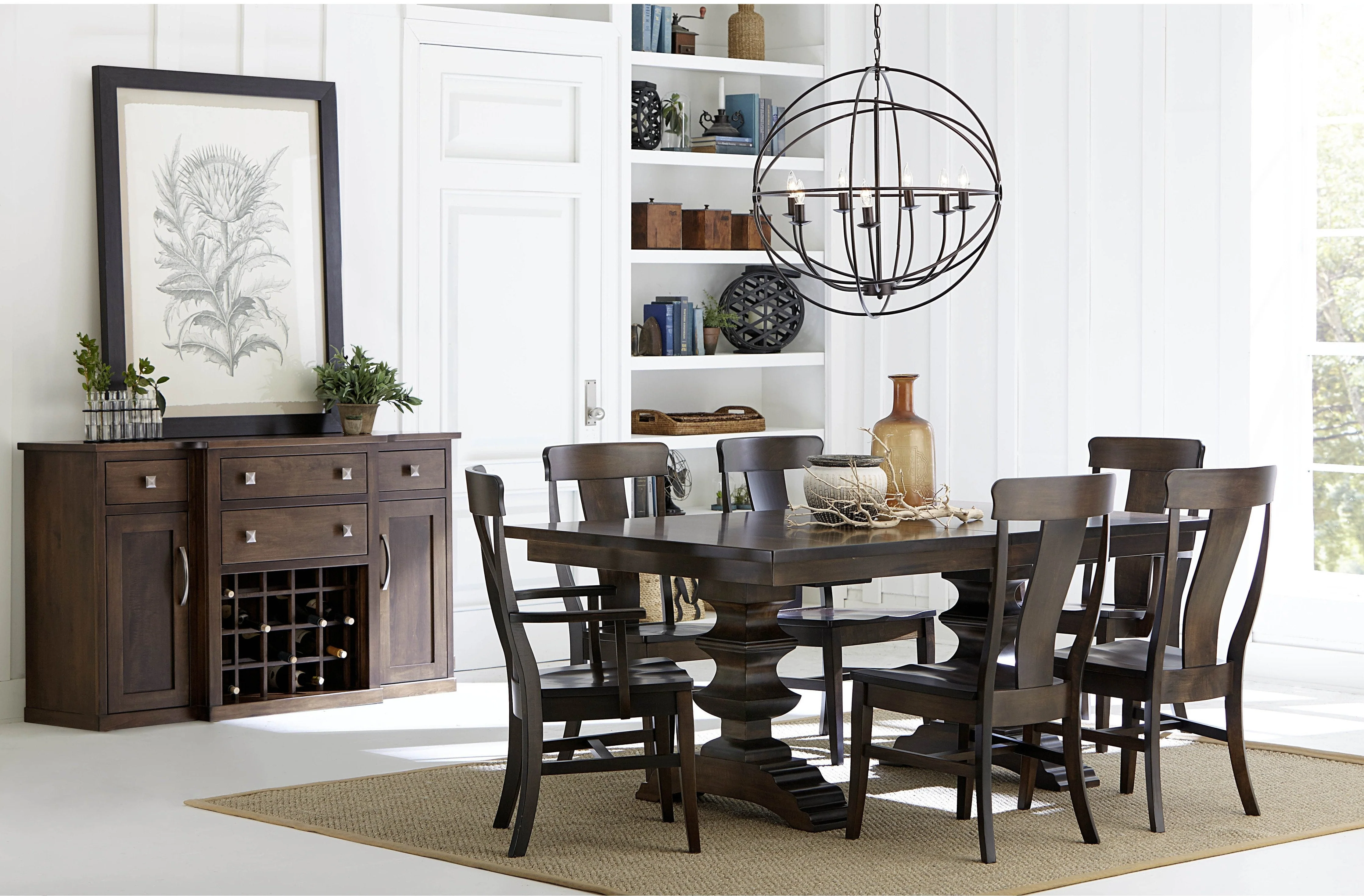 QW Amish Bartlett 7pc Set