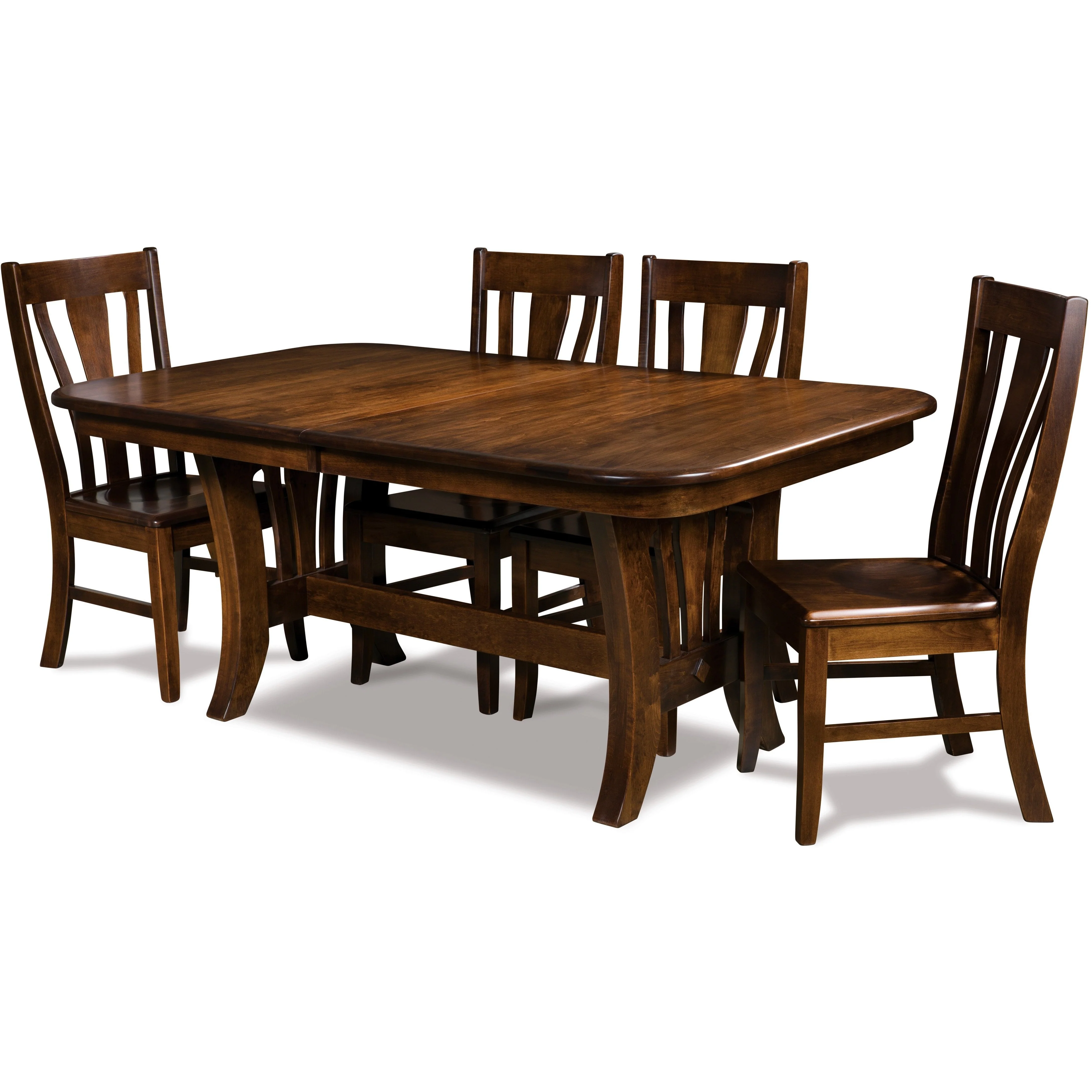 QW Amish Batavia Trestle Table - Image 2