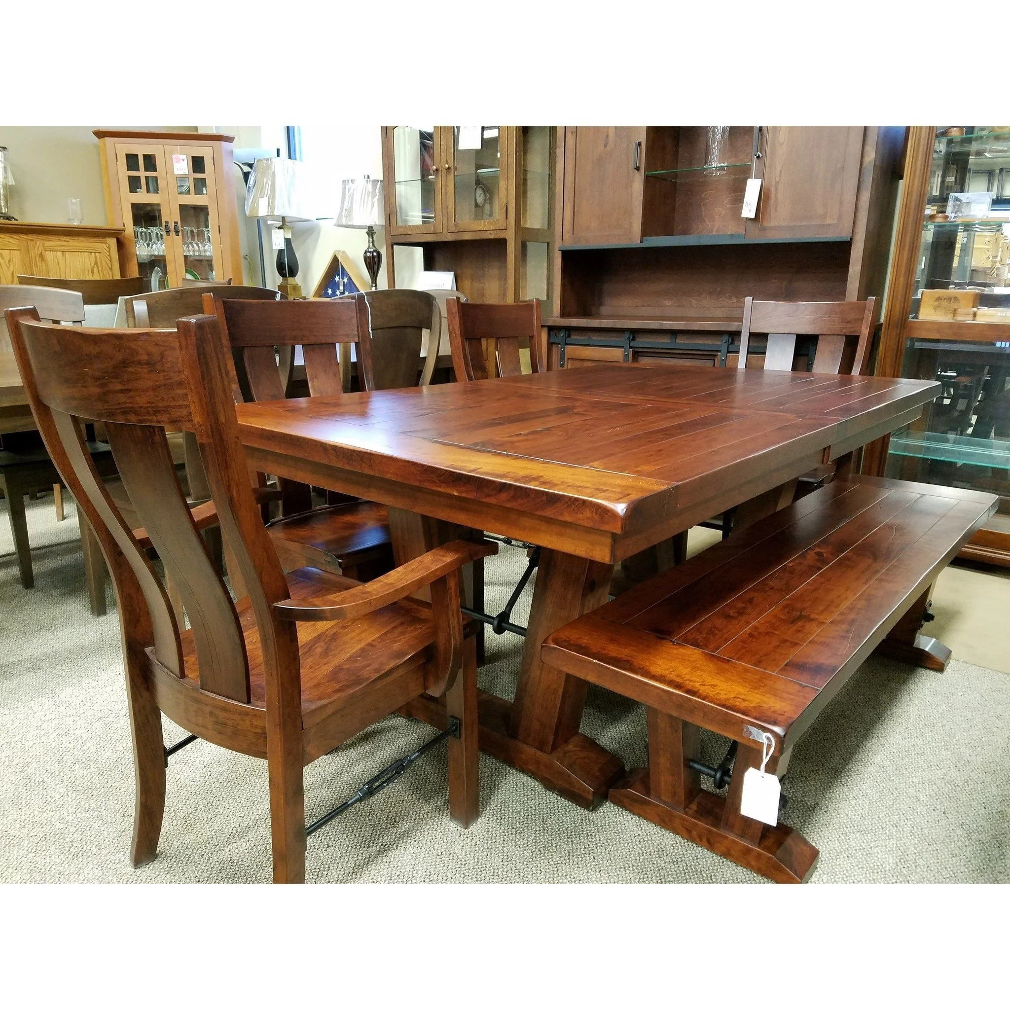 QW Amish Bayfield Arm Chair - Image 3