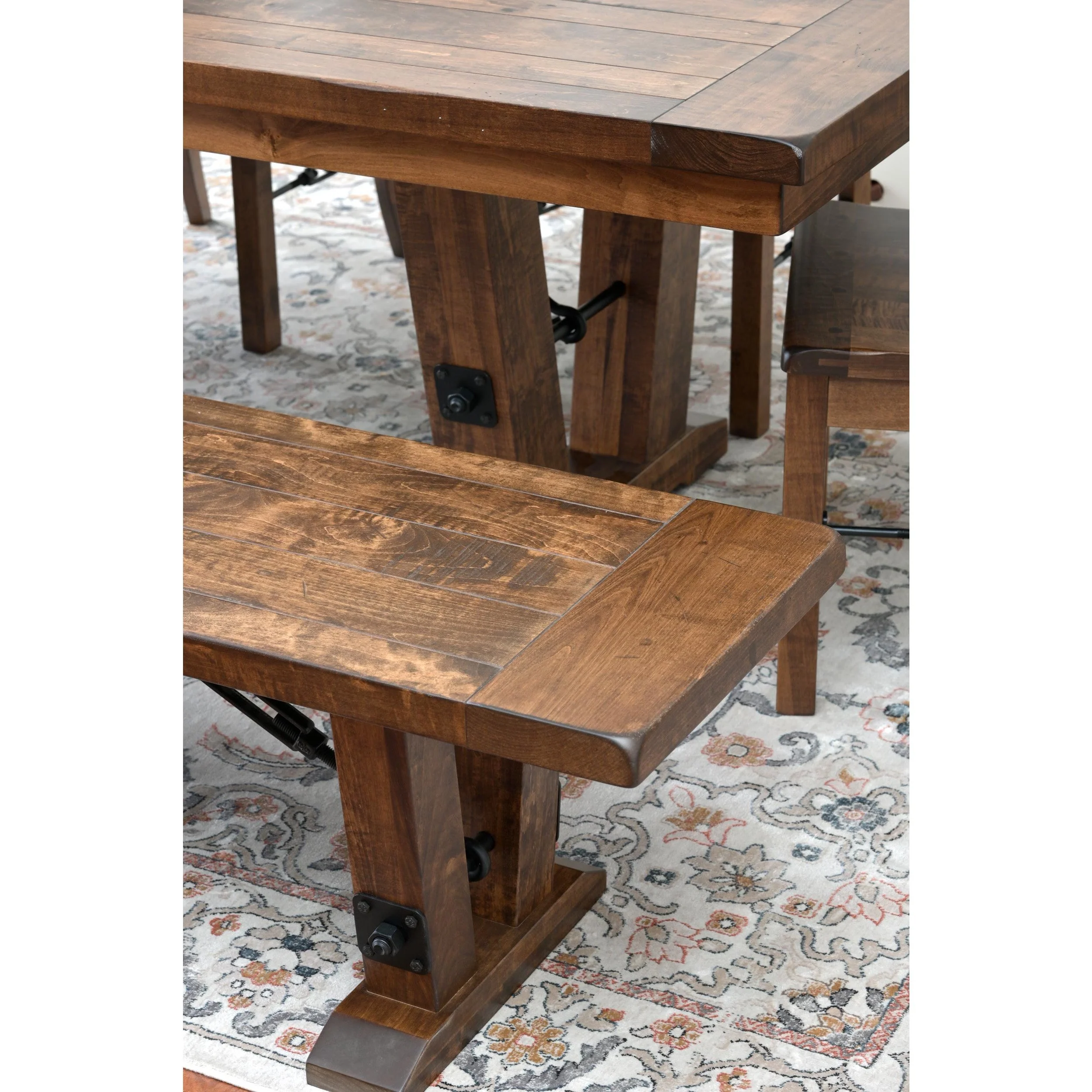 QW Amish Bayfield Plank Table - Image 6
