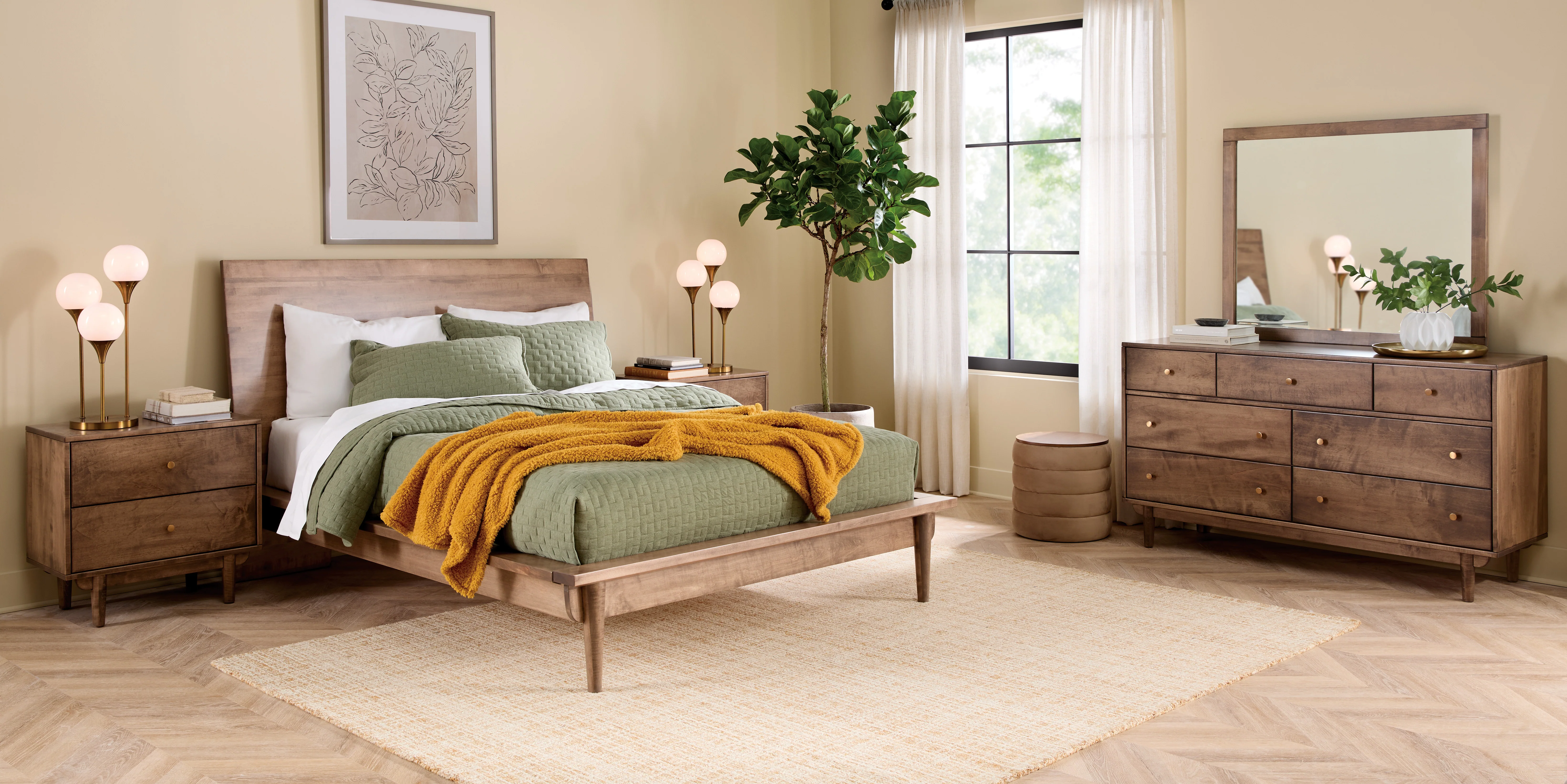 QW Amish Baymont Bed - Image 2