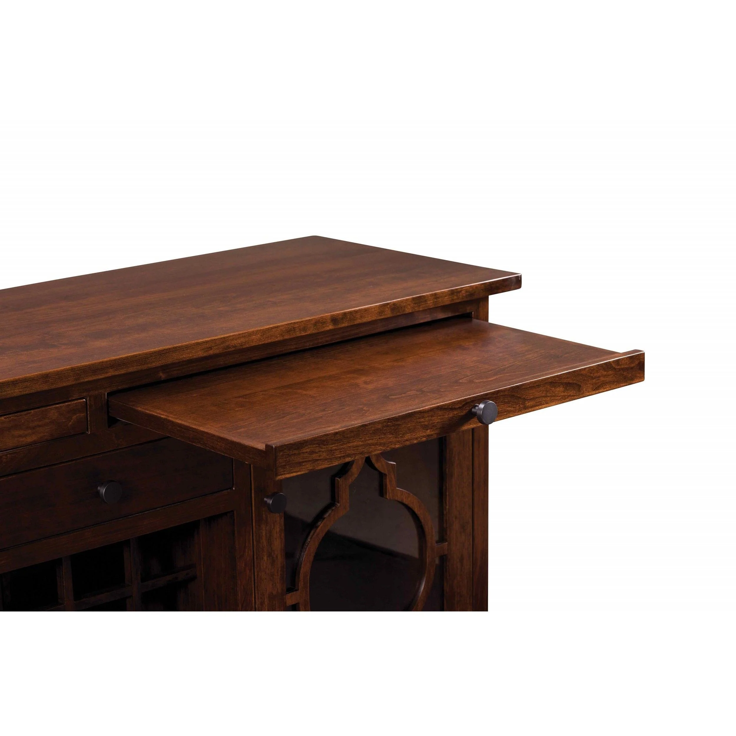 QW Amish Bellamy Wine Cabinet - Image 3