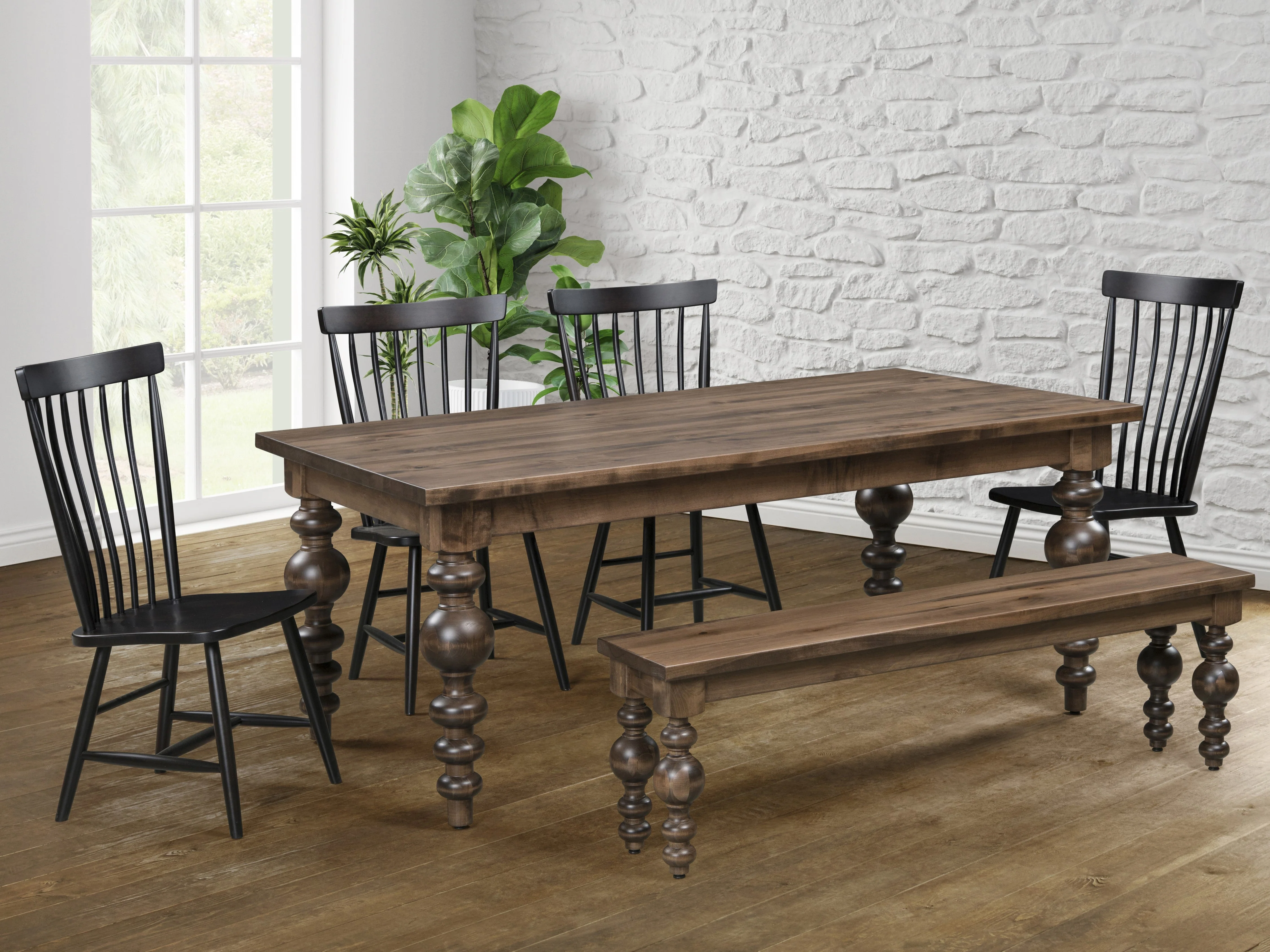 QW Amish Anna Bench (select your size) - Image 2