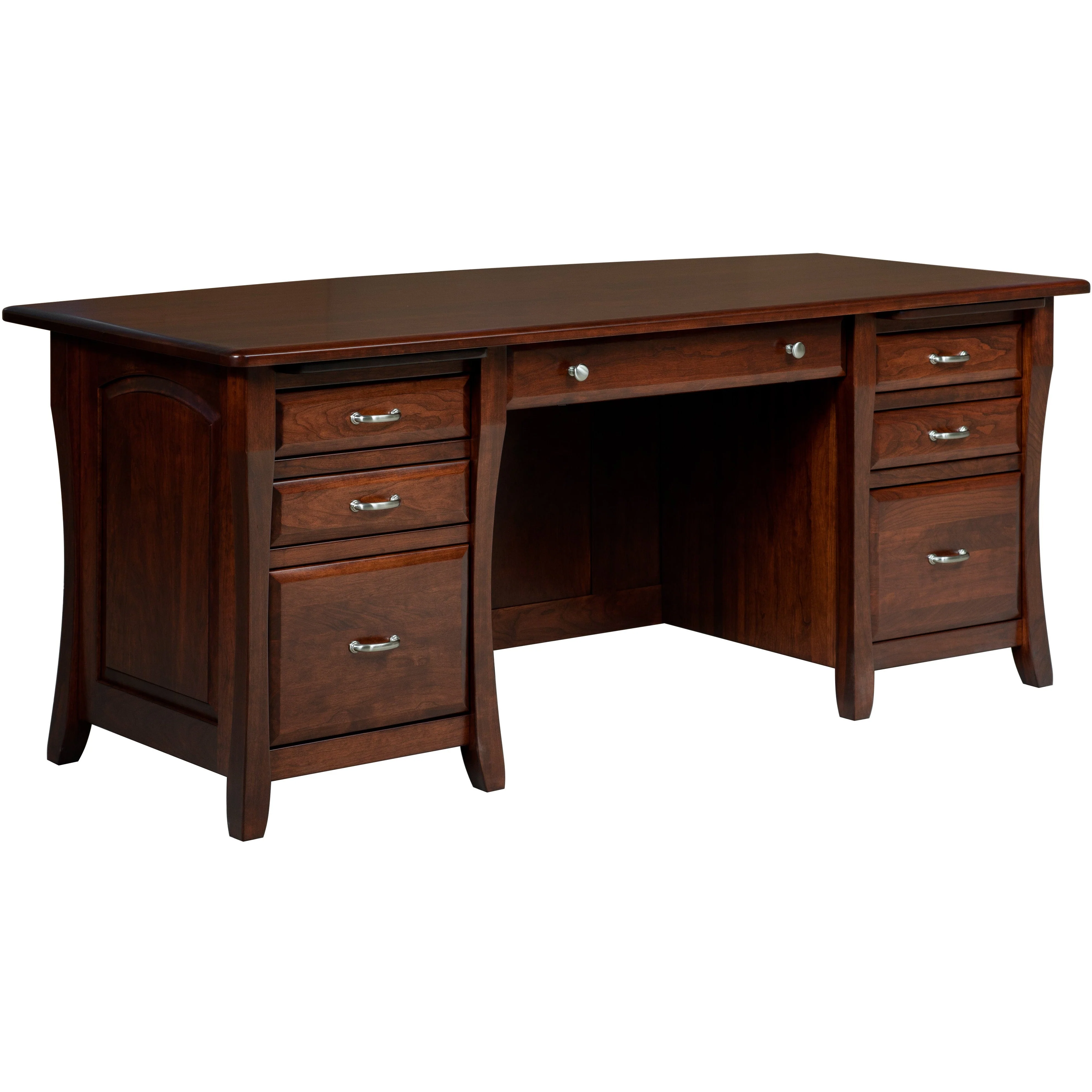 QW Amish Berkley Wall Desk w/ Optional Hutch - Image 2