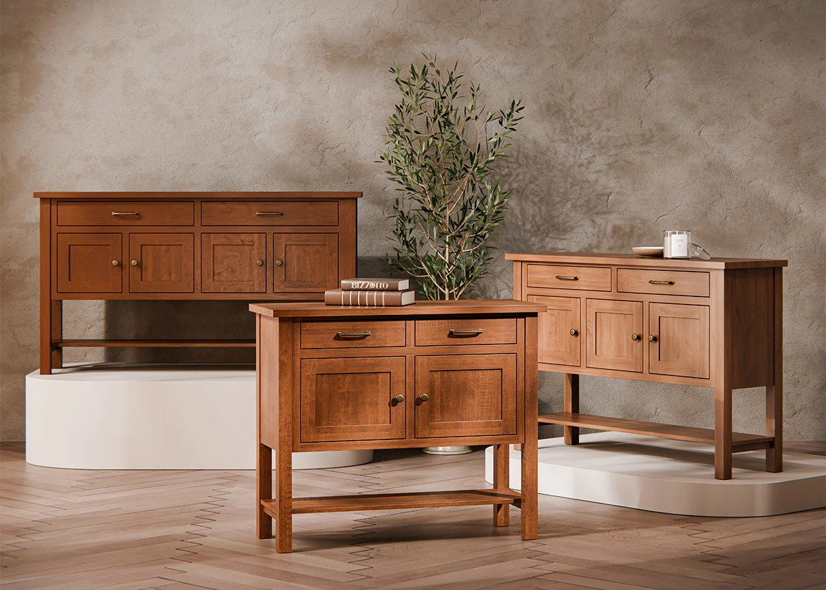 QW Amish Bolivar 60" Server - Image 2