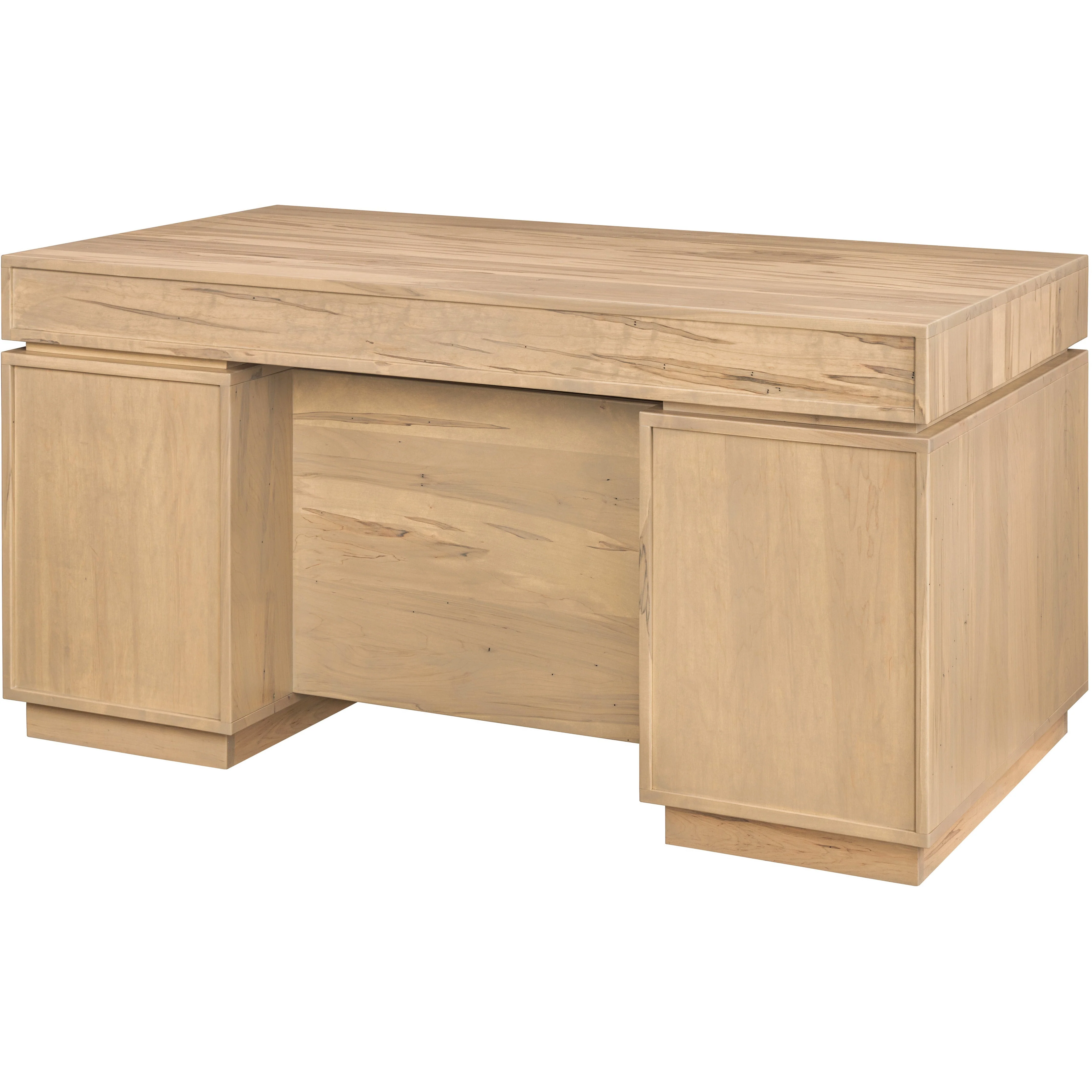 QW Amish Bordeaux Executive Desk - Image 2