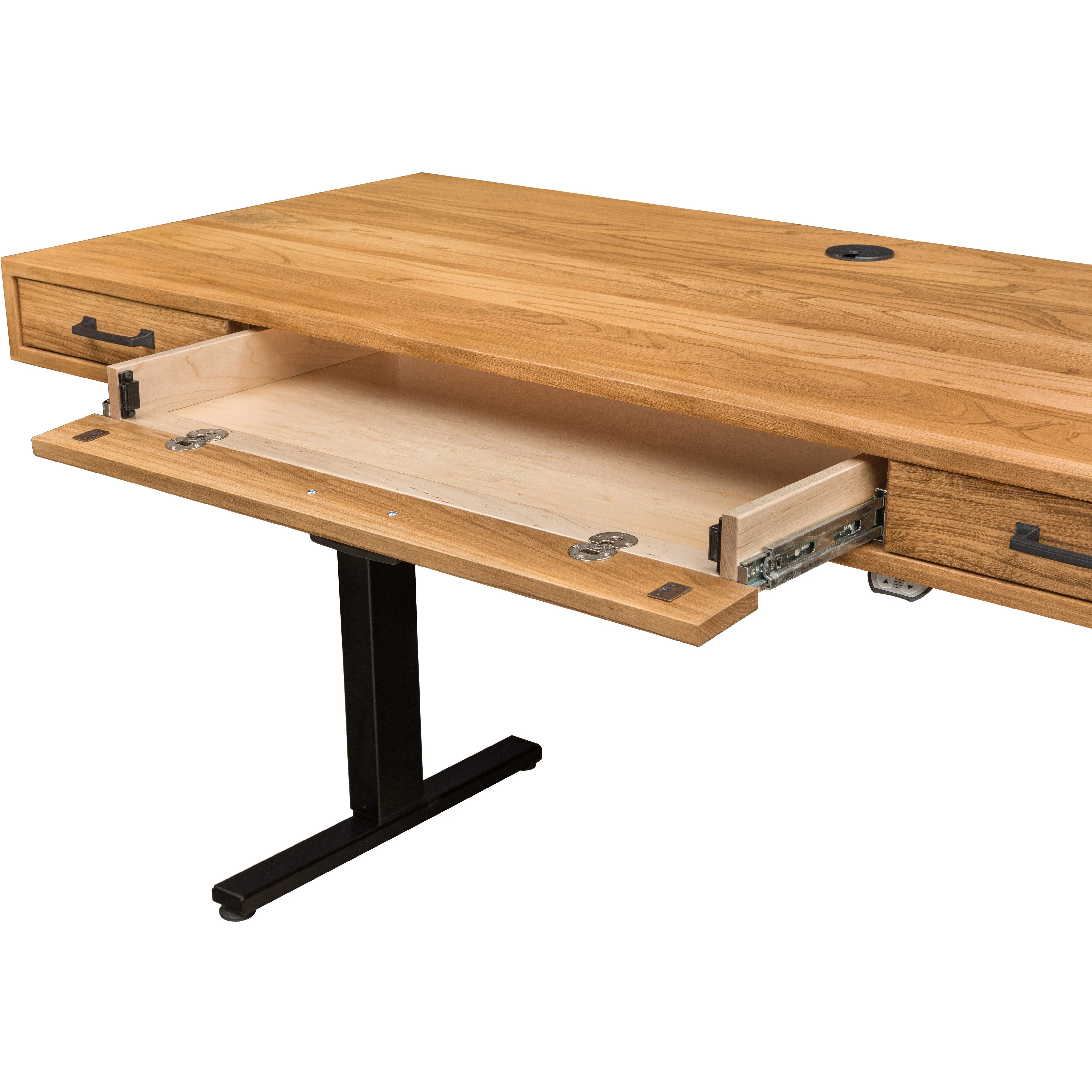 QW Amish Bordeaux Lift Desk - Image 2