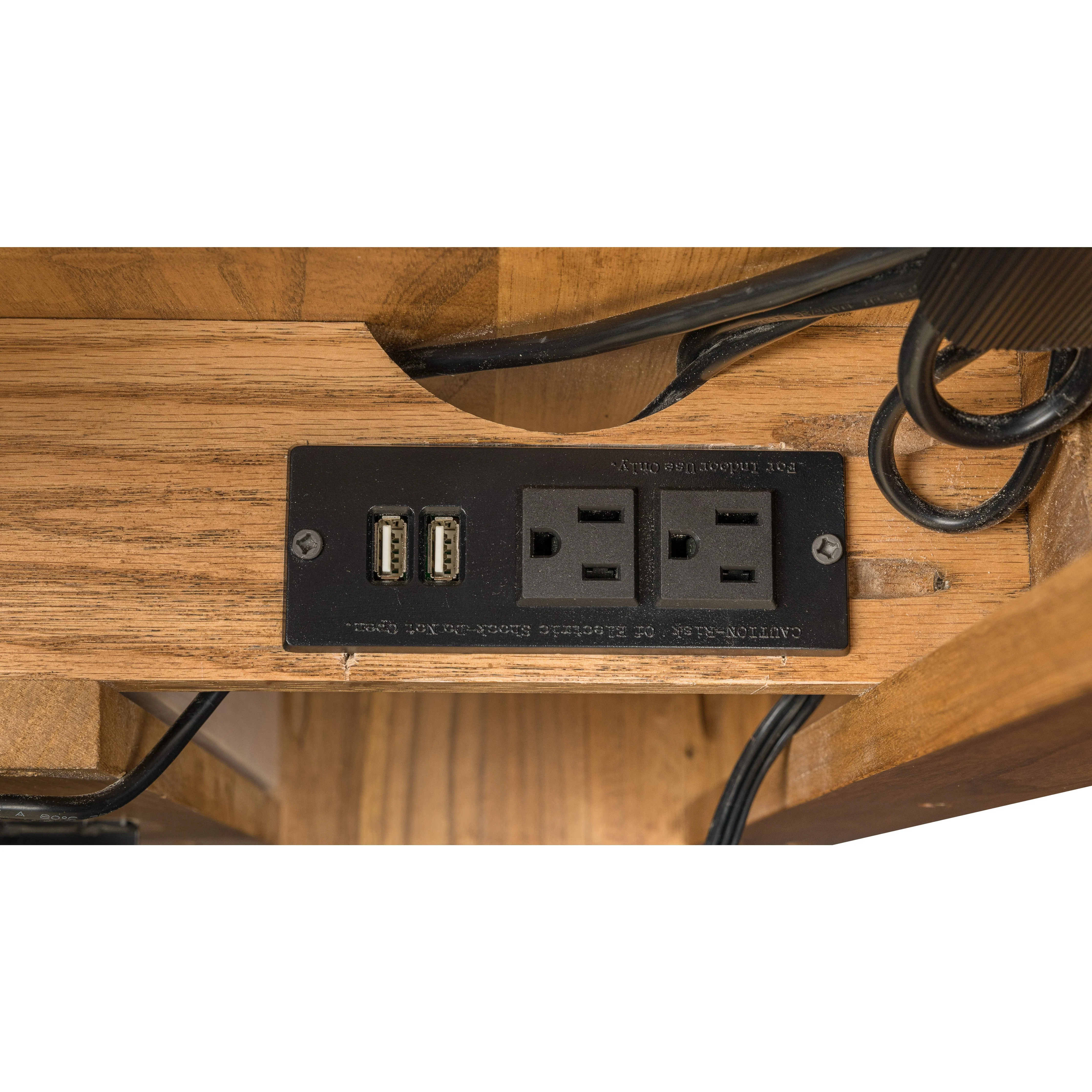 QW Amish Bordeaux Lift Desk - Image 3
