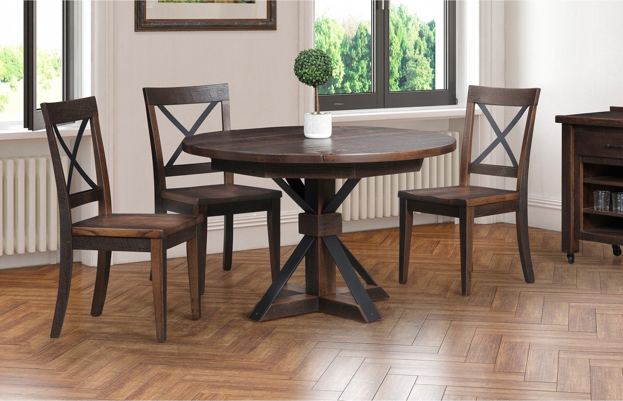 QW Amish Bordon Reclaimed Barnwood 5pc Set