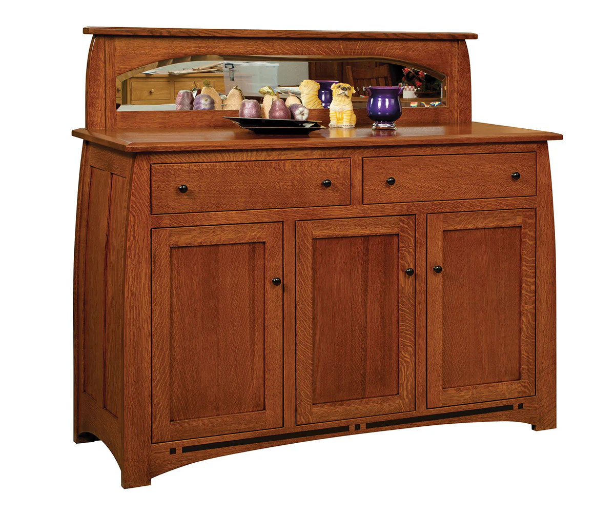 QW Amish Boulder Creek 3 Door Sideboard