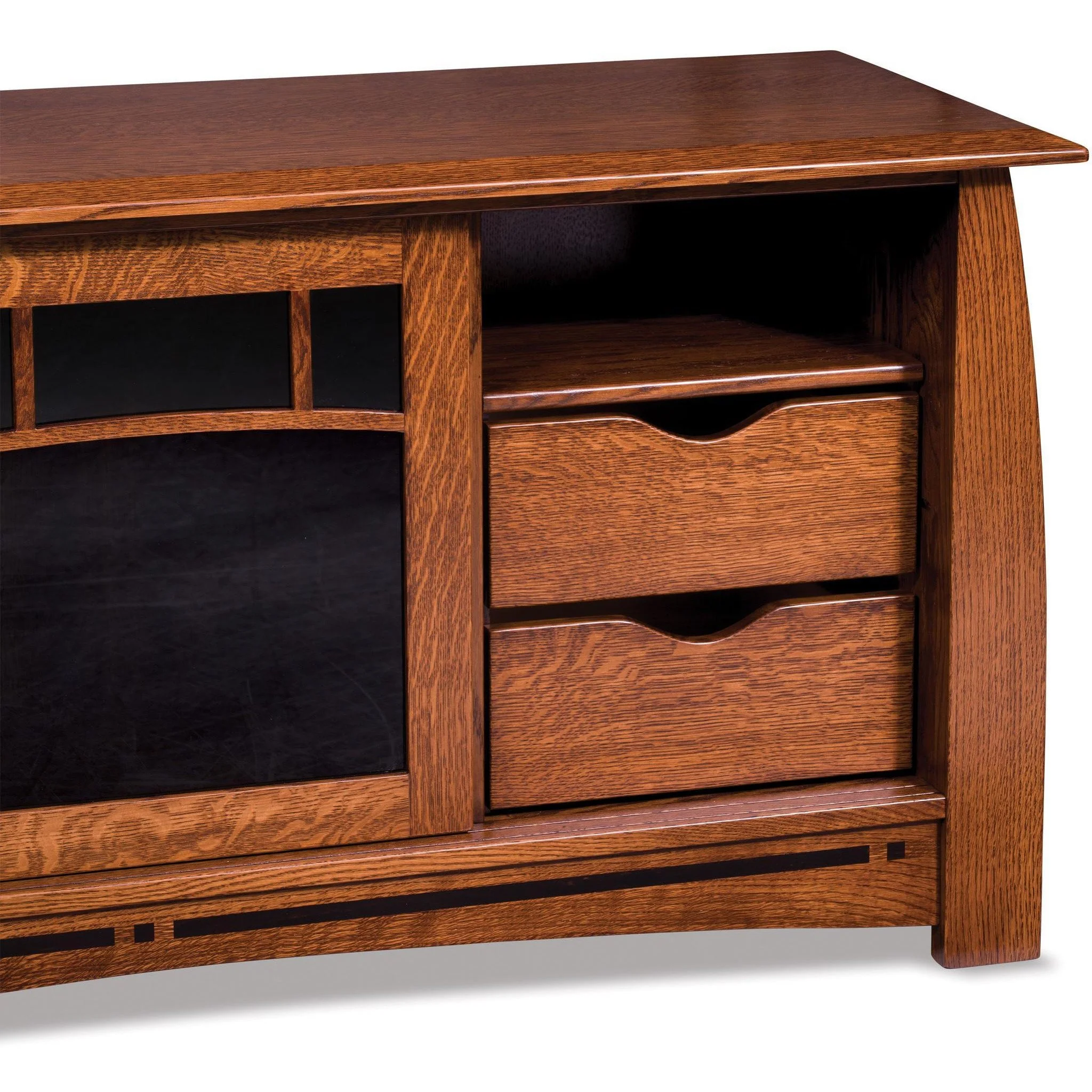 QW Amish Boulder Creek 72" Media Console - Image 2