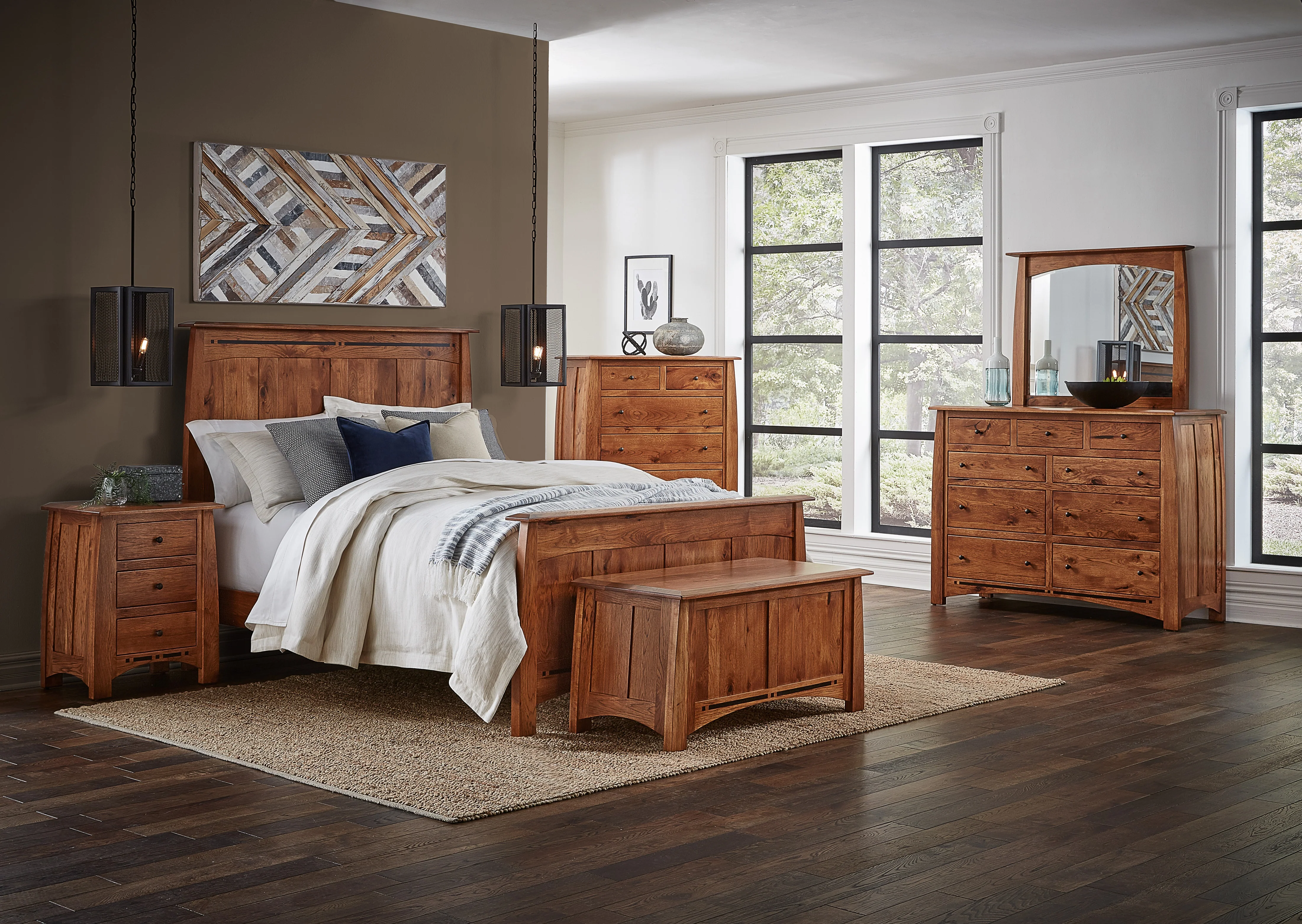 QW Amish Boulder Creek C-PAP Nightstand - Image 3