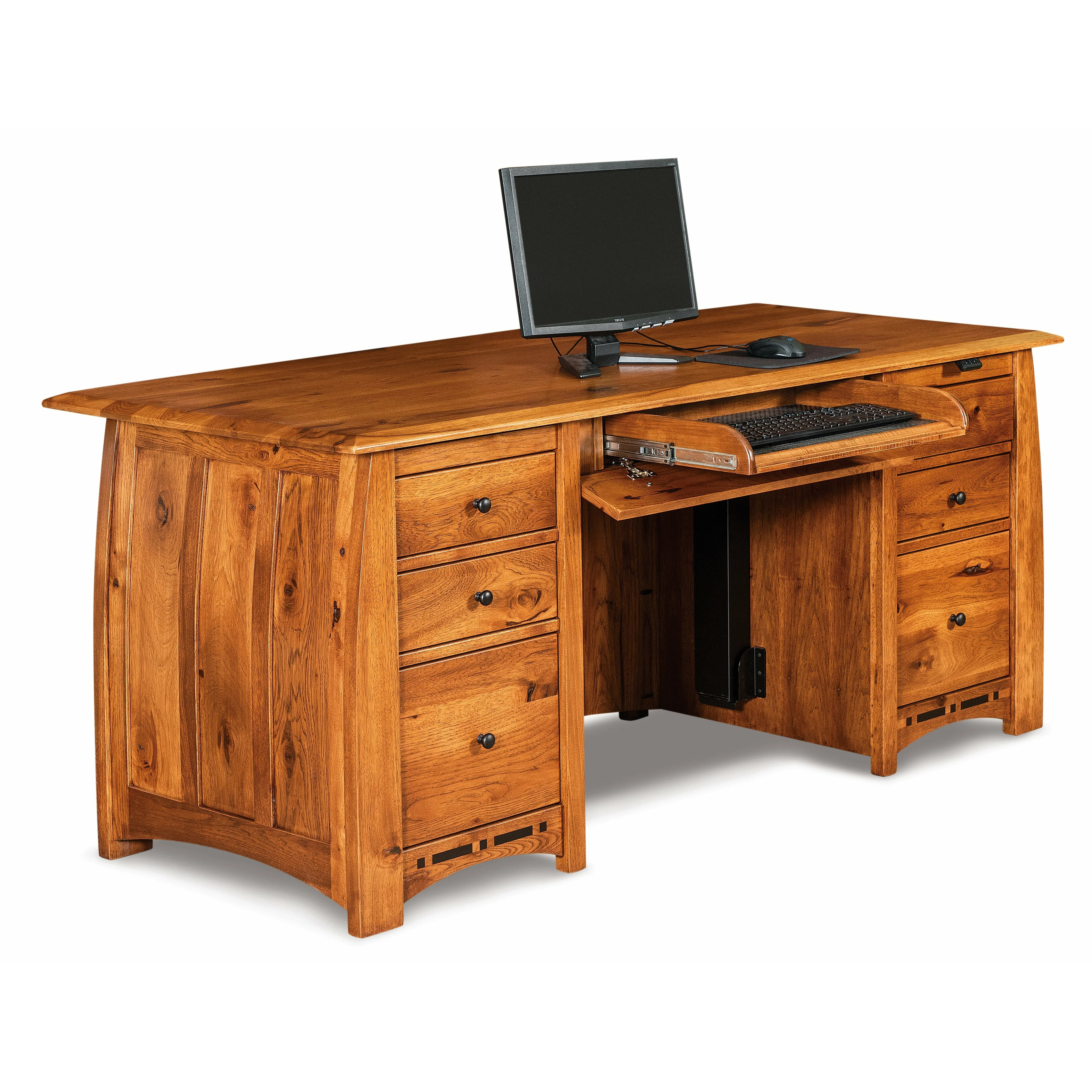 QW Amish Boulder Creek Lift Desk - Image 3