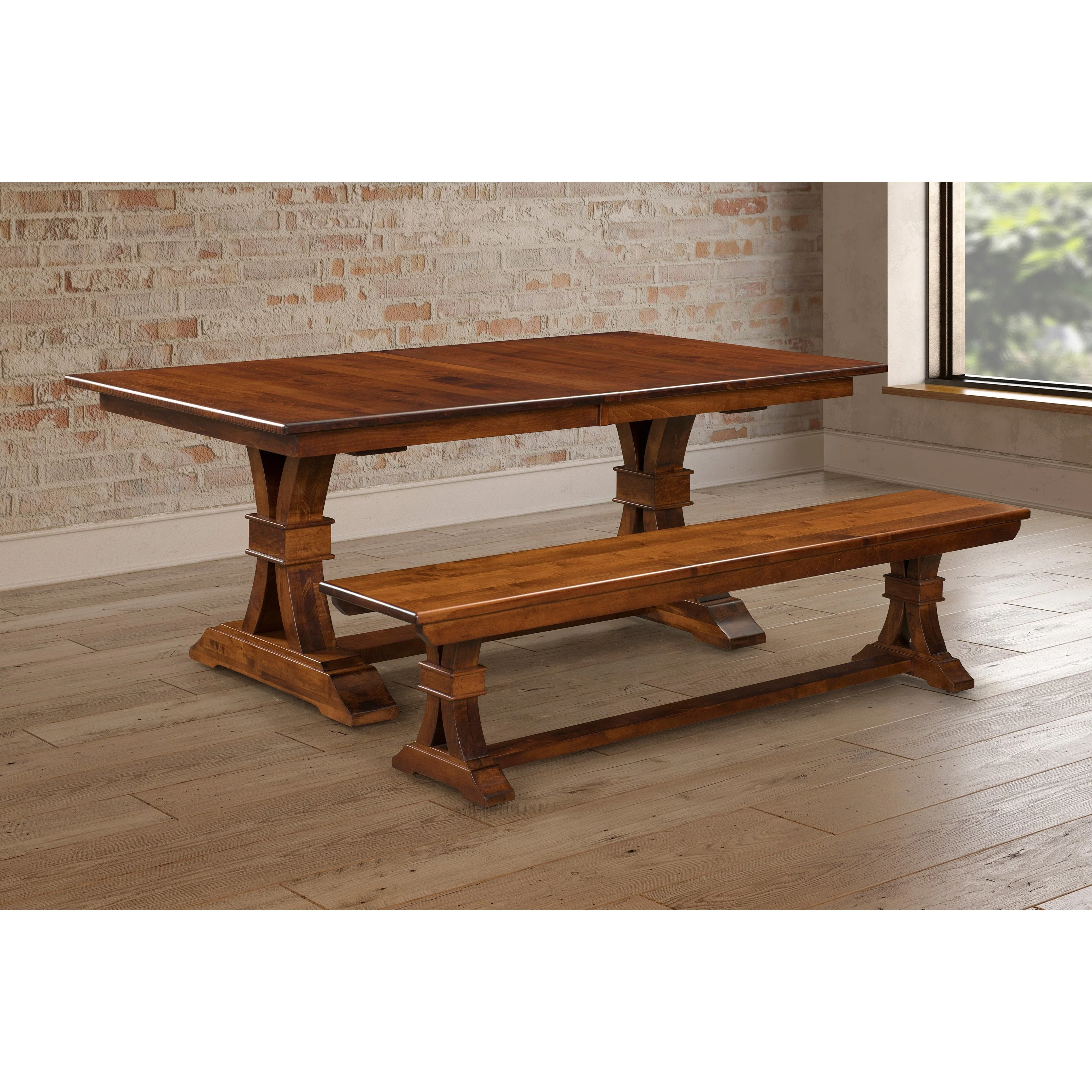 QW Amish Bowerstown Bench - Image 2