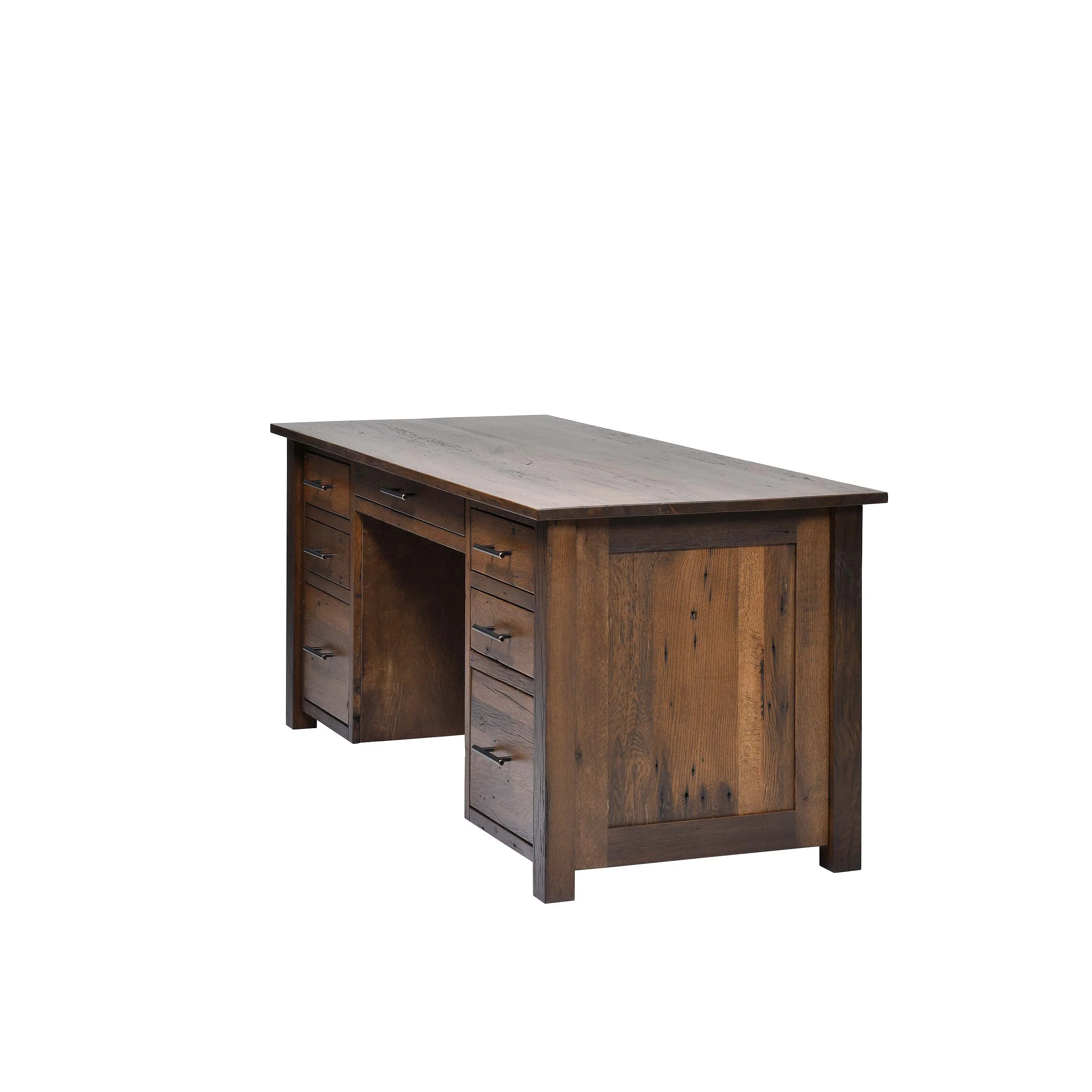 QW Amish Bozeman Reclaimed 72" Executive Desk - Image 17