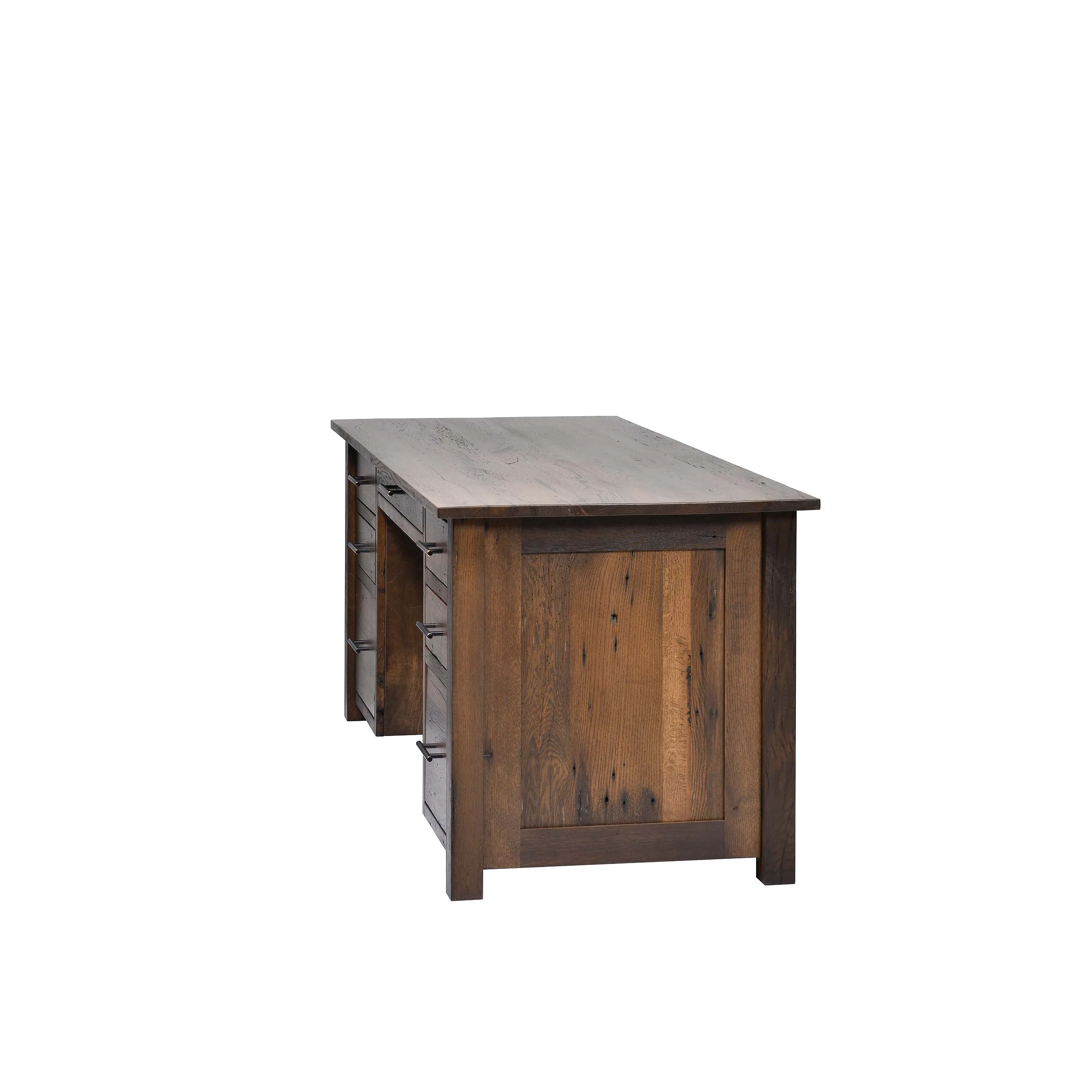 QW Amish Bozeman Reclaimed 72" Executive Desk - Image 18