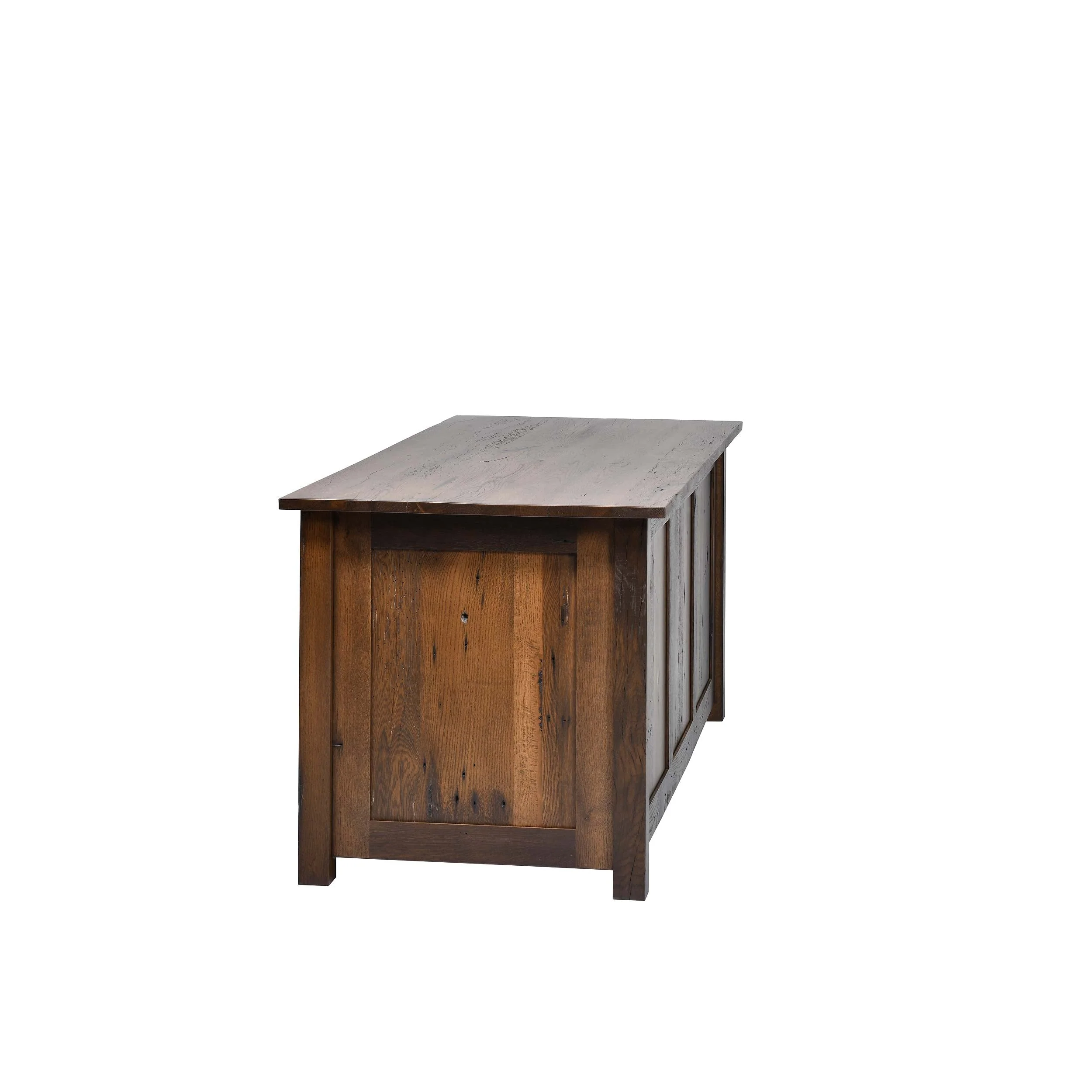QW Amish Bozeman Reclaimed 72" Executive Desk - Image 20