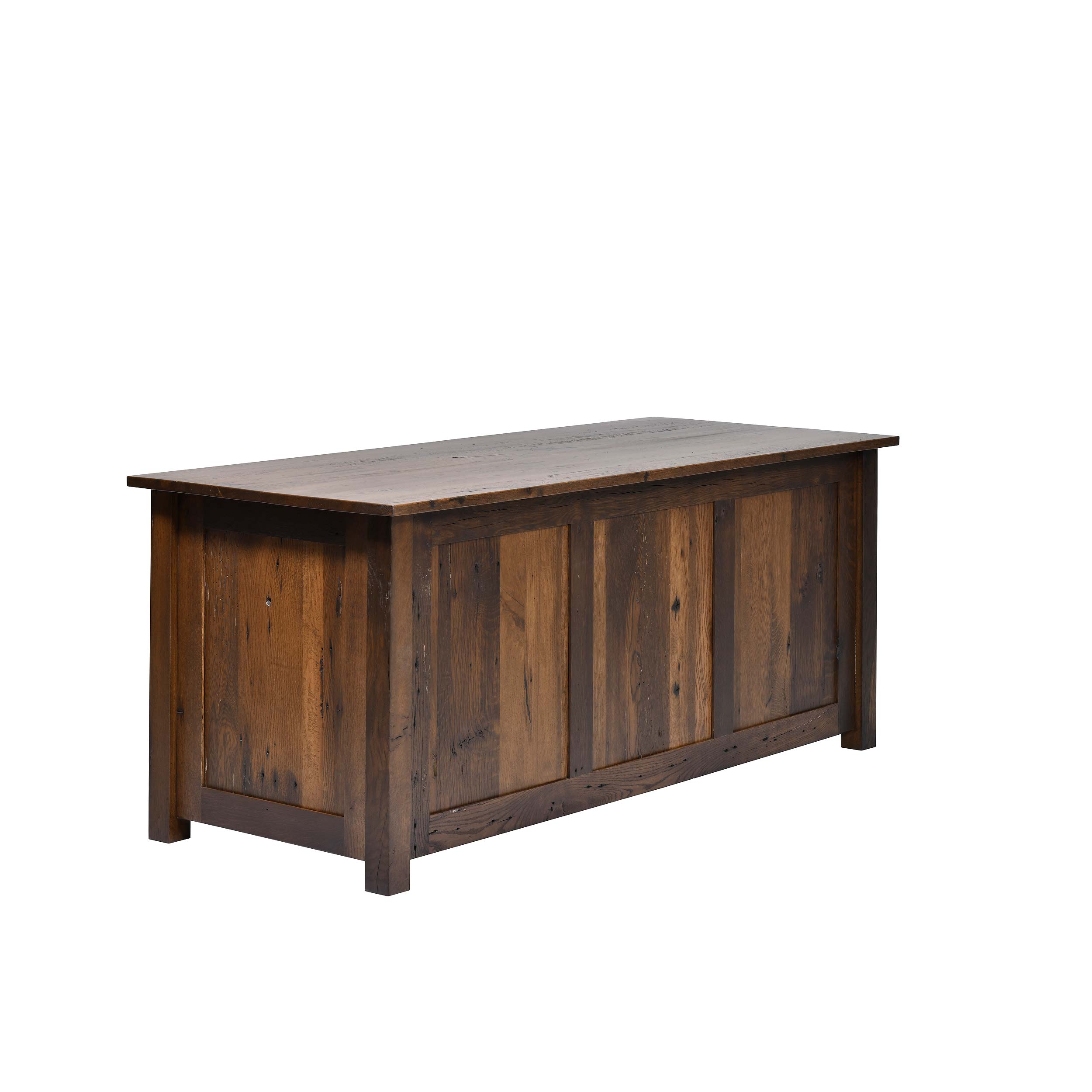 QW Amish Bozeman Reclaimed 72" Executive Desk - Image 23