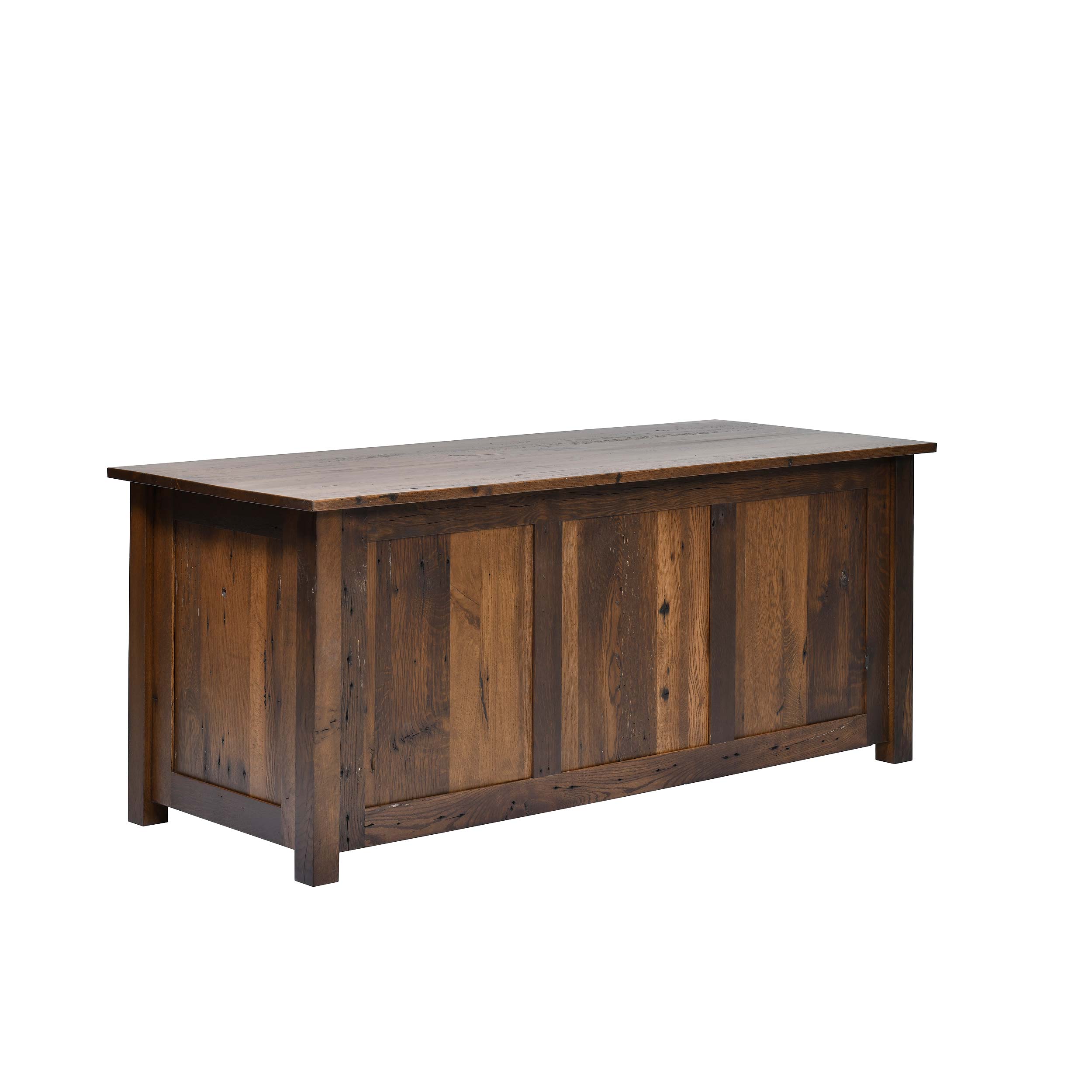 QW Amish Bozeman Reclaimed 72" Executive Desk - Image 24