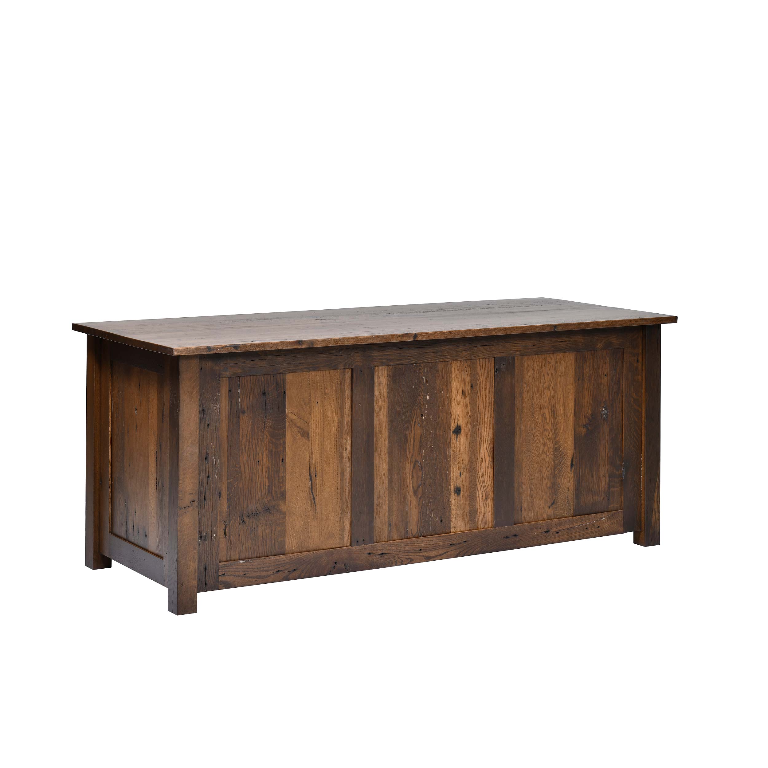 QW Amish Bozeman Reclaimed 72" Executive Desk - Image 25